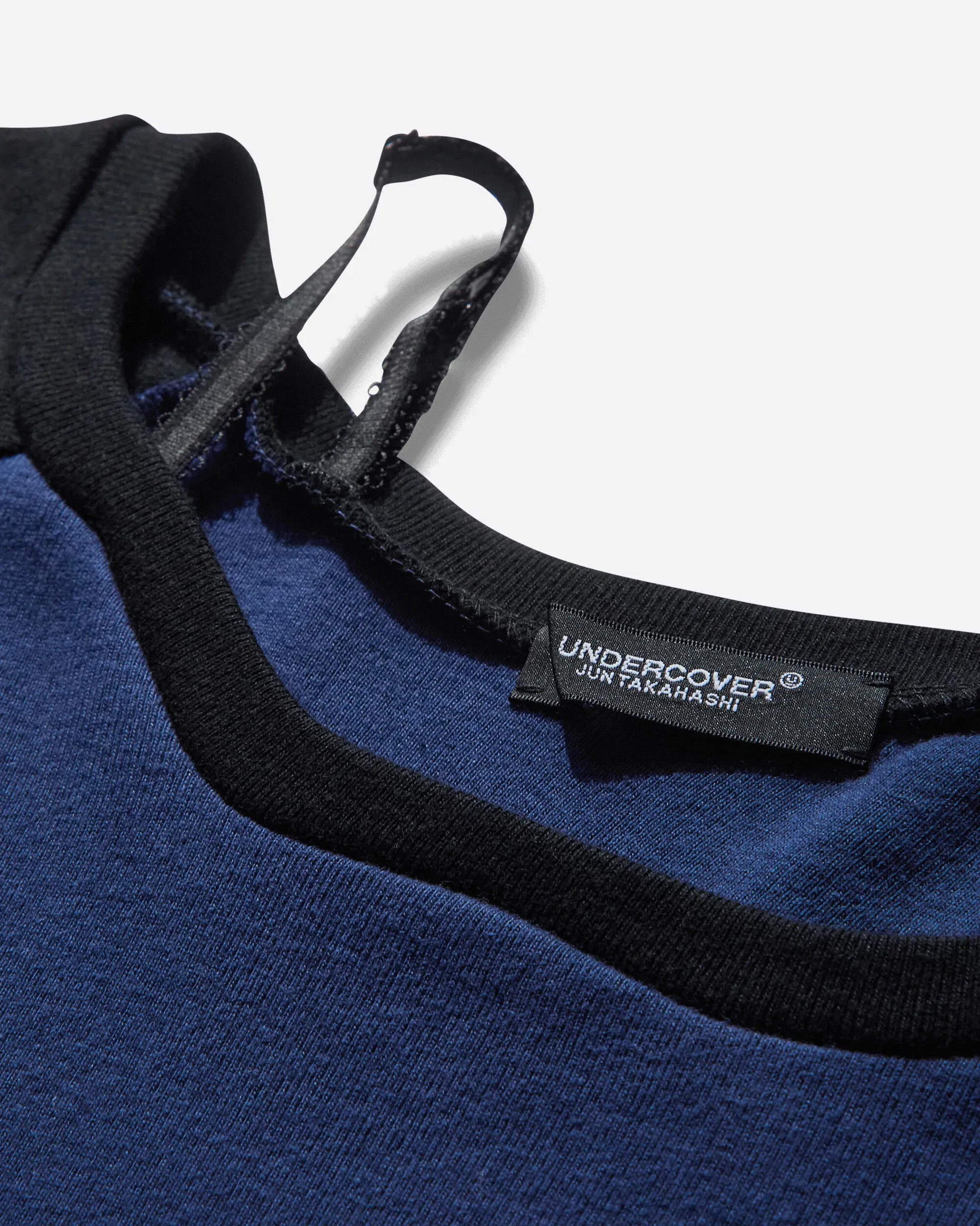 Undercover Women's Shoulder Strap Raglan T-Shirt Navy