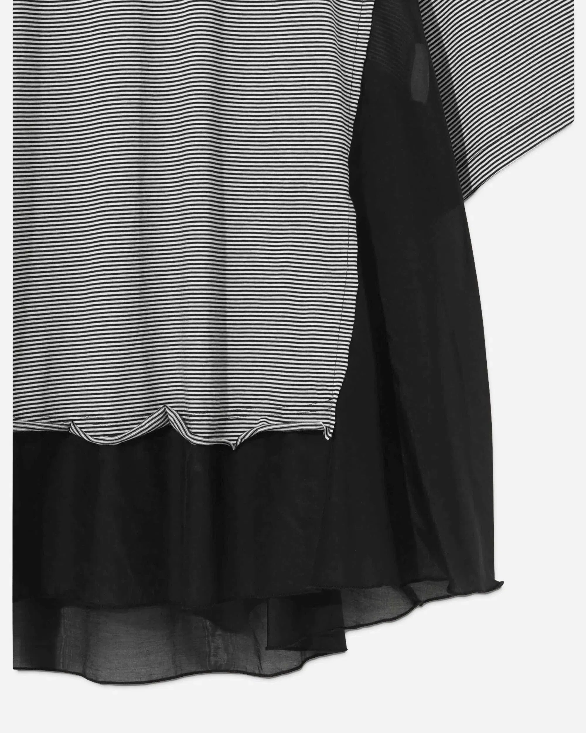 Undercover Women's Striped T-Shirt Black
