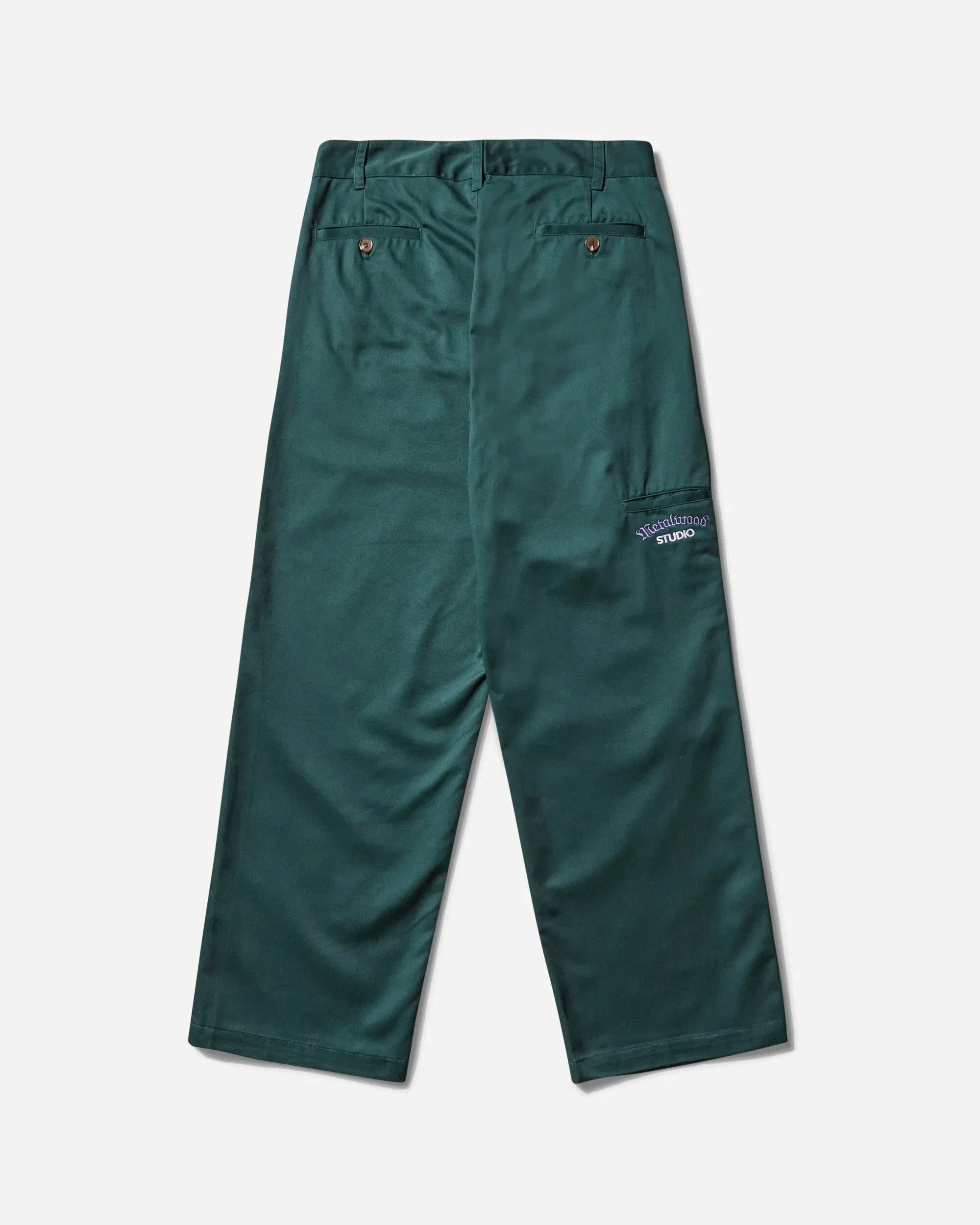 Metalwood Studio Men's Medieval Work Pants Black