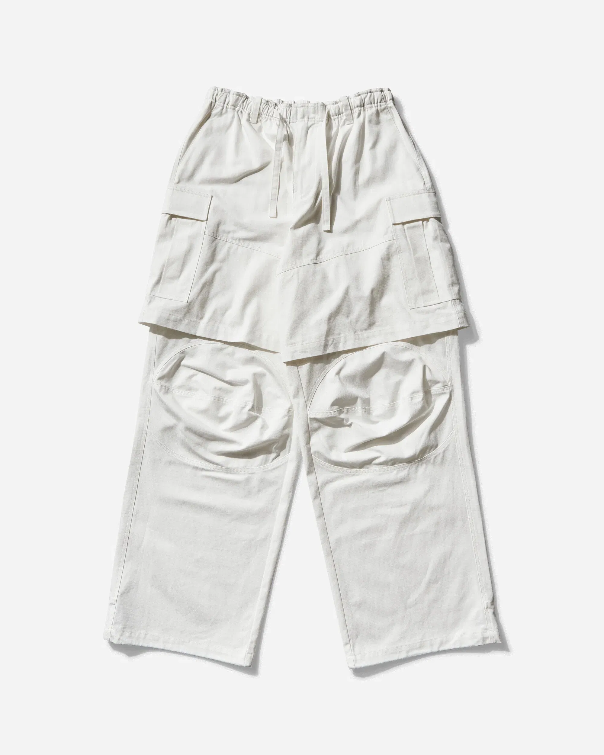 Dingyun Zhang Double Cargo Trousers Grey