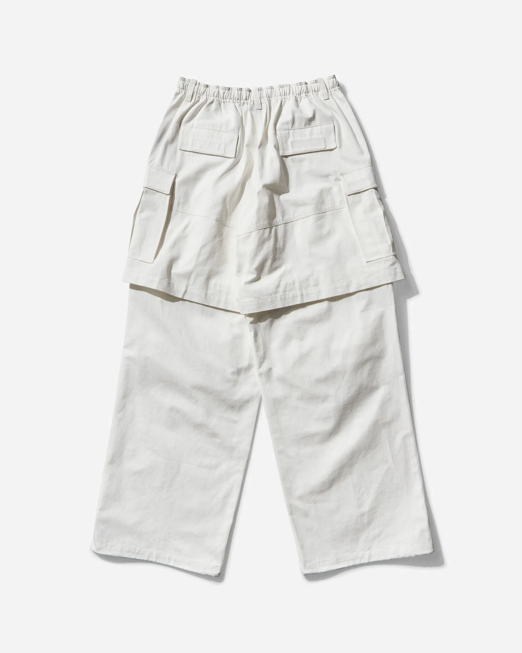 Dingyun Zhang Double Cargo Trousers Grey
