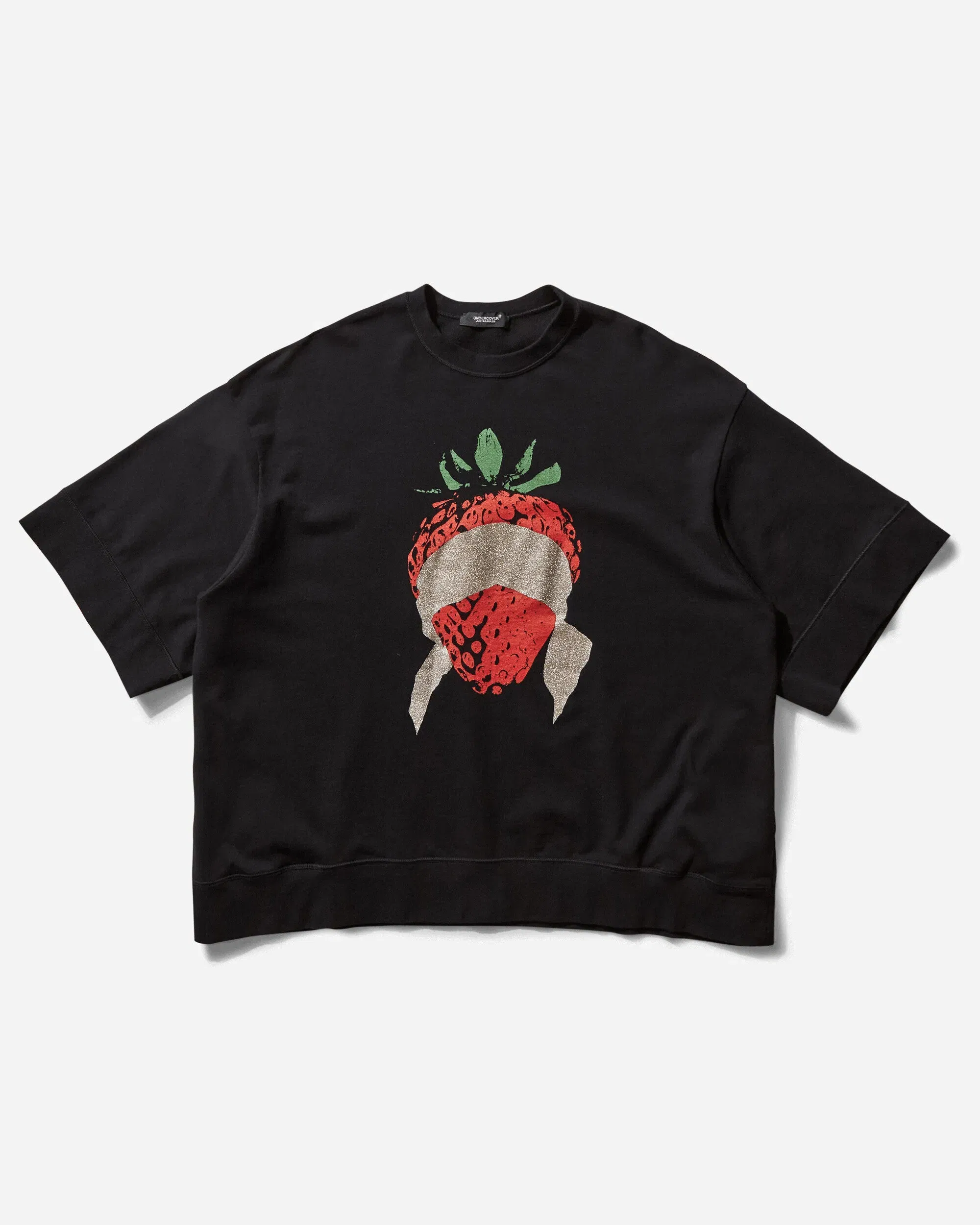 Undercover Women's Cropped Crewneck Sweatshirt Black