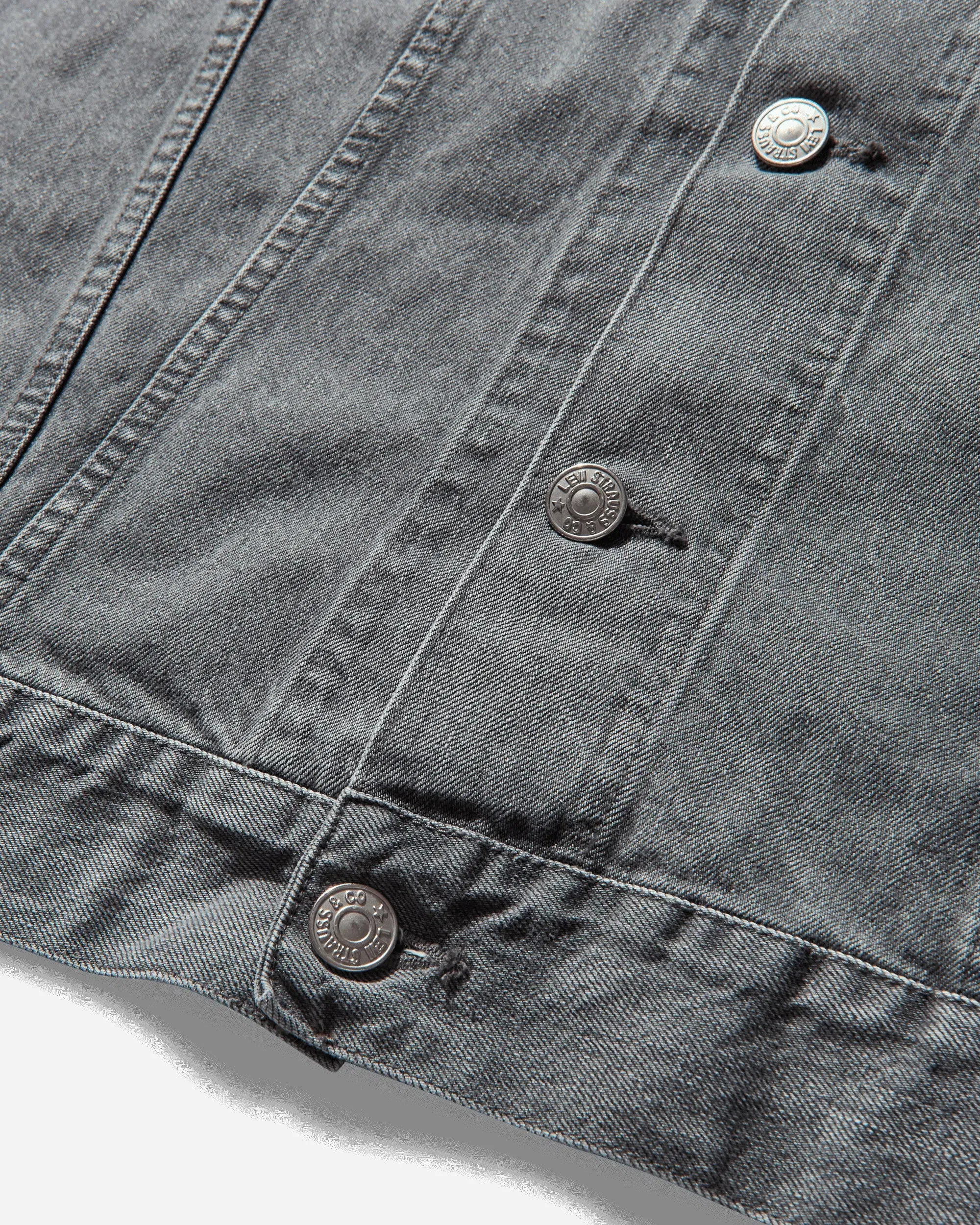 Junya Watanabe MAN Men's Levi’s Selvedge Denim Trucker Jacket Grey