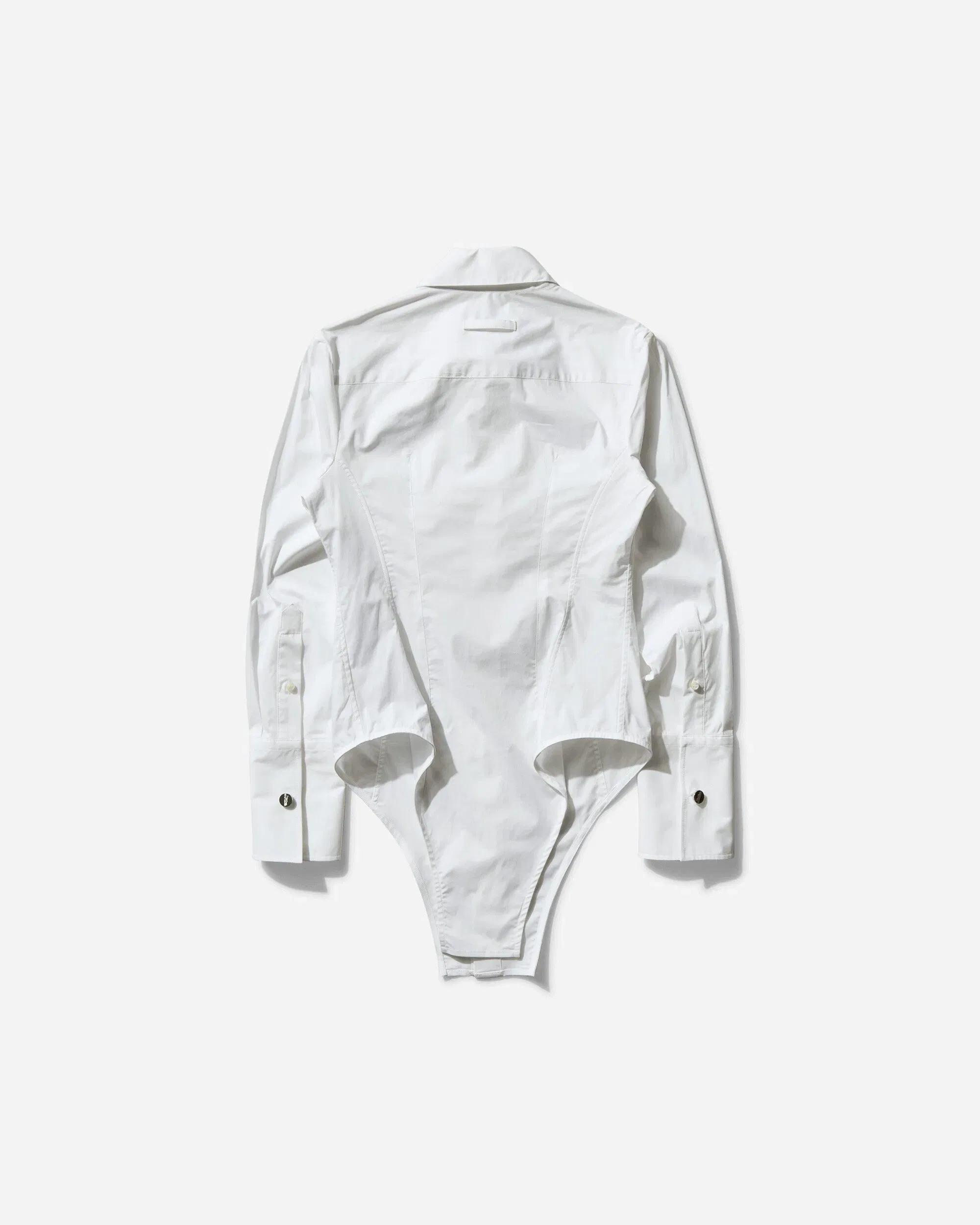 Jean Paul Gaultier Women's Bodysuit Shirt White