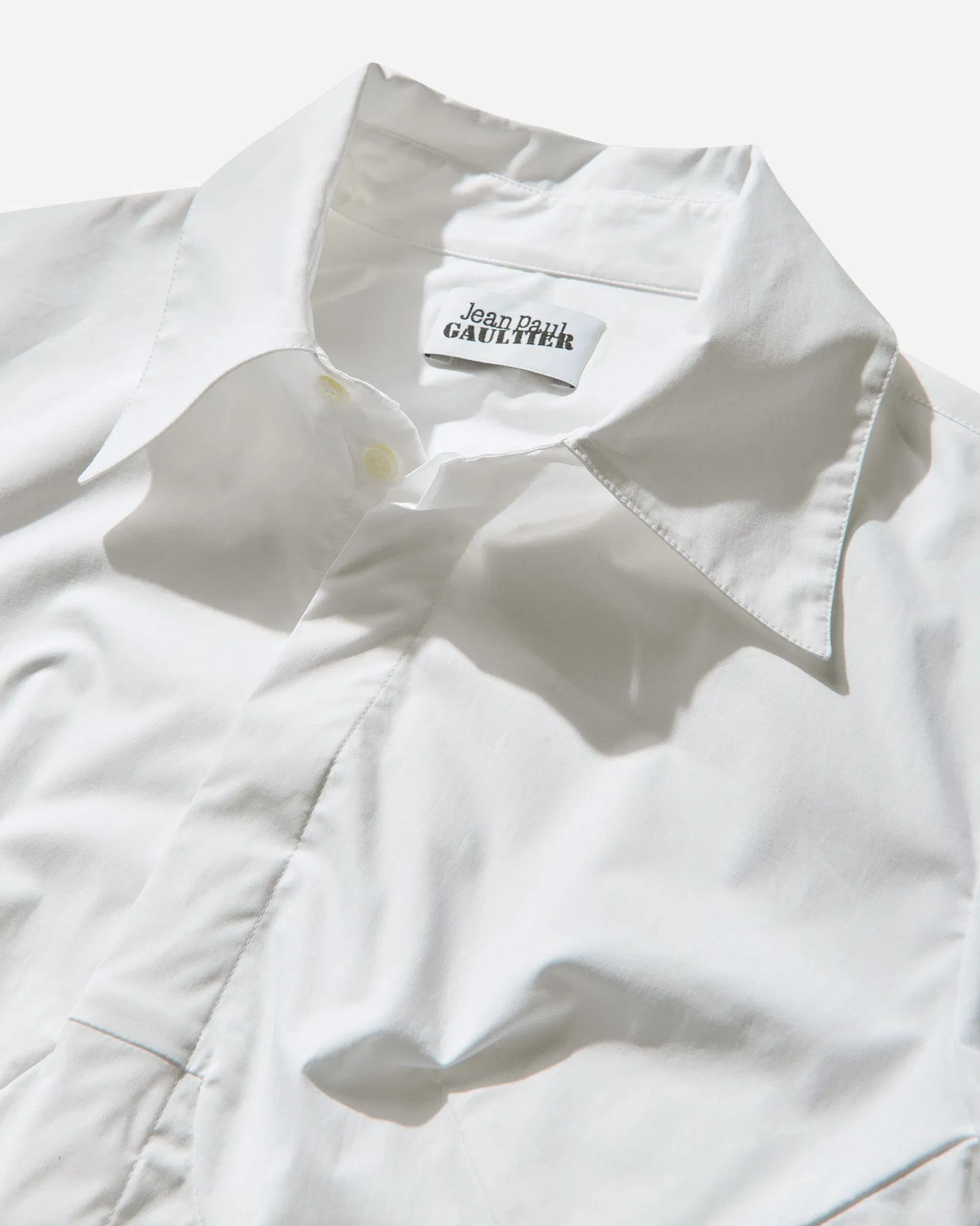 Jean Paul Gaultier Women's Bodysuit Shirt White