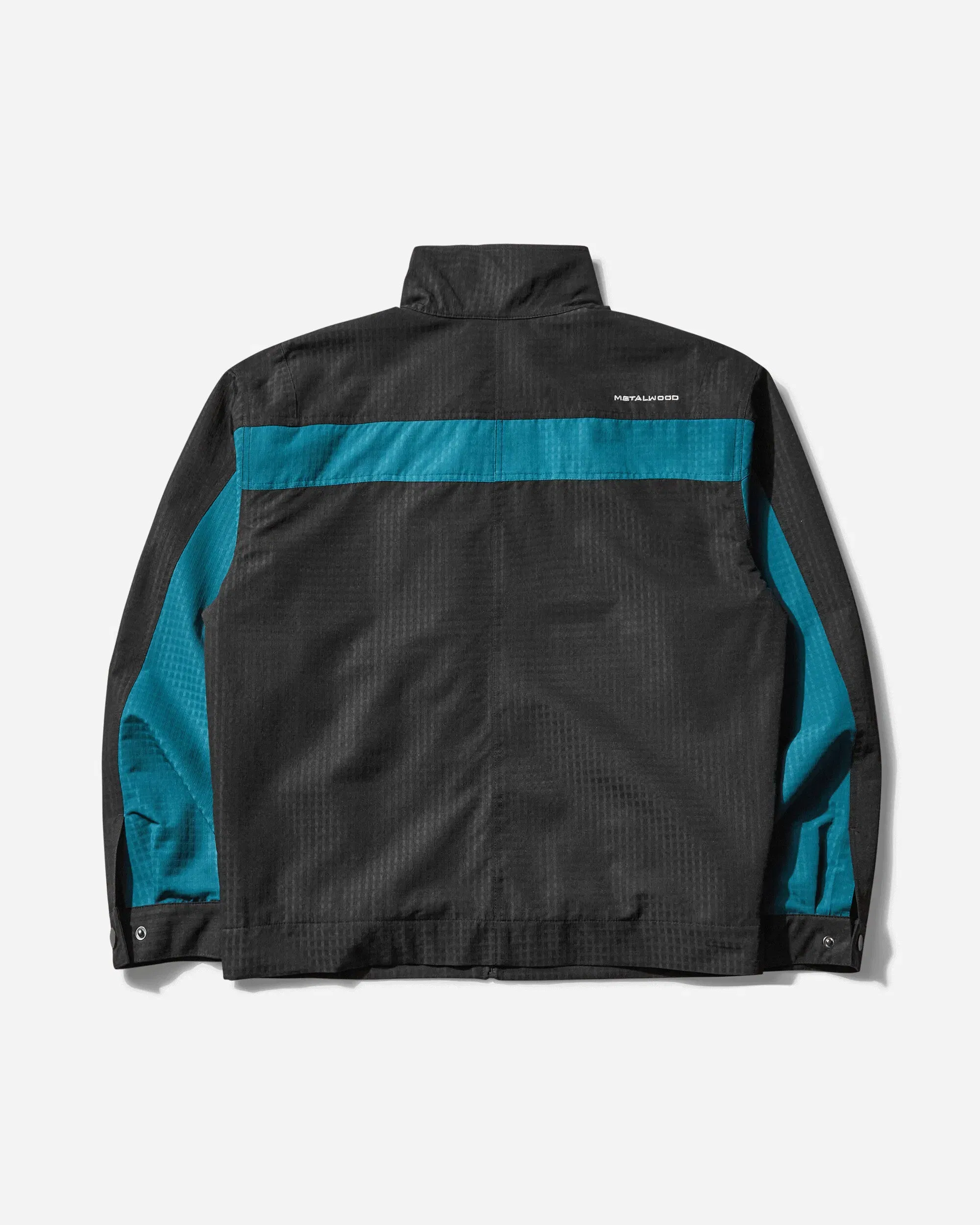 Metalwood Studio Men's Textured Tour Jacket Black