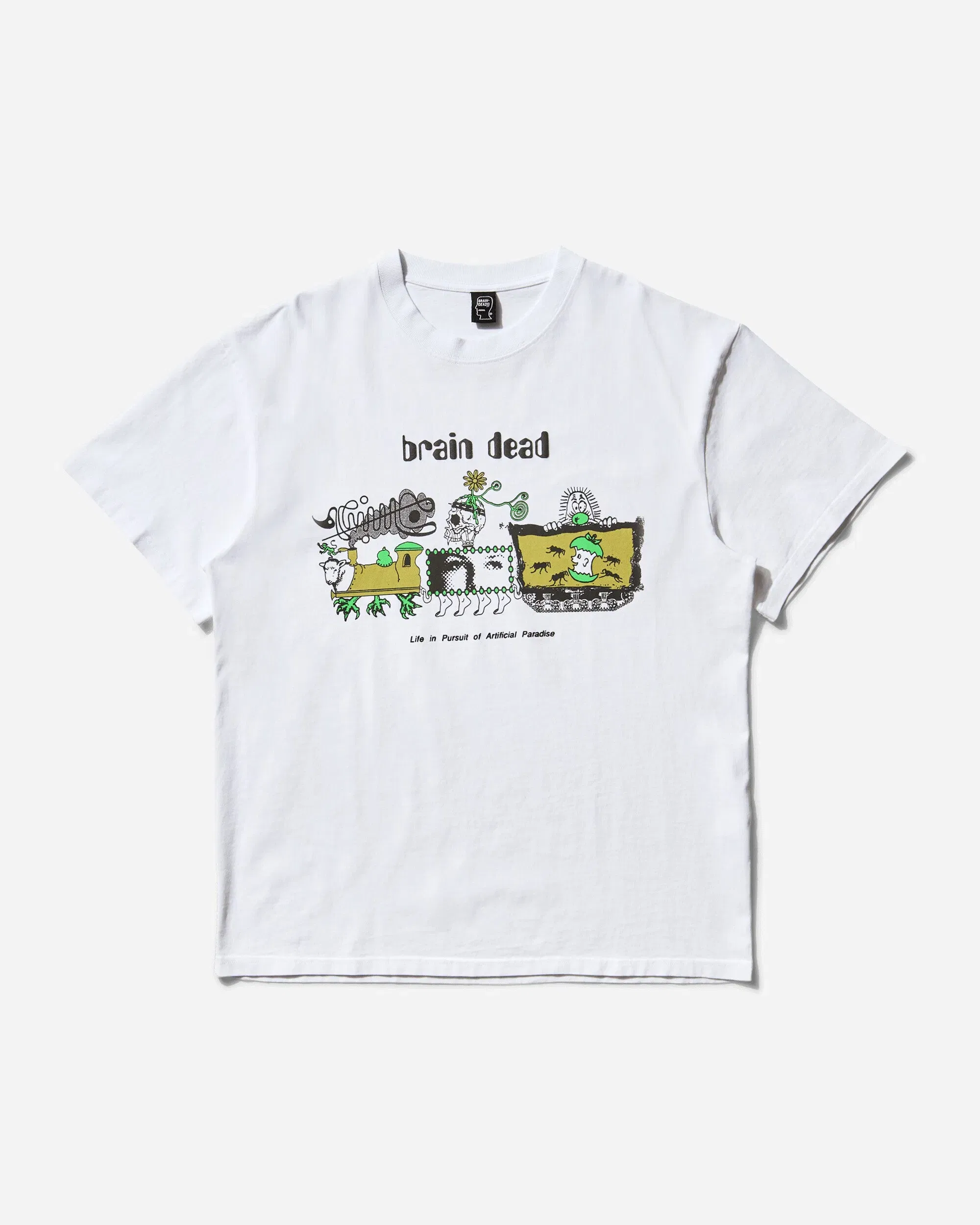 Brain Dead Men's Artificial Paradise T-Shirt White