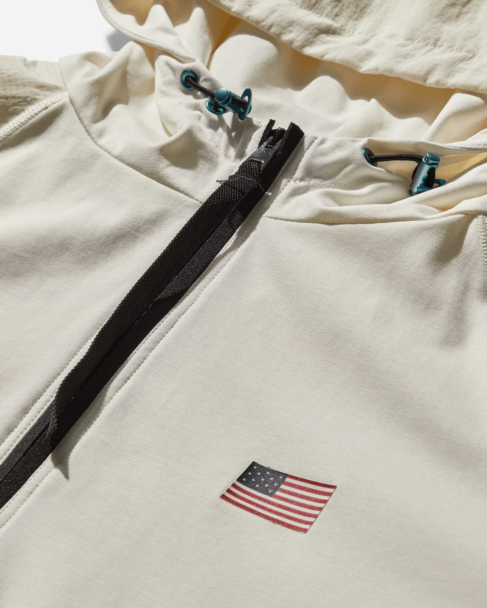 Oakley Men's Team USA Surfing Tech Fleece Hoodie Liquid Gray