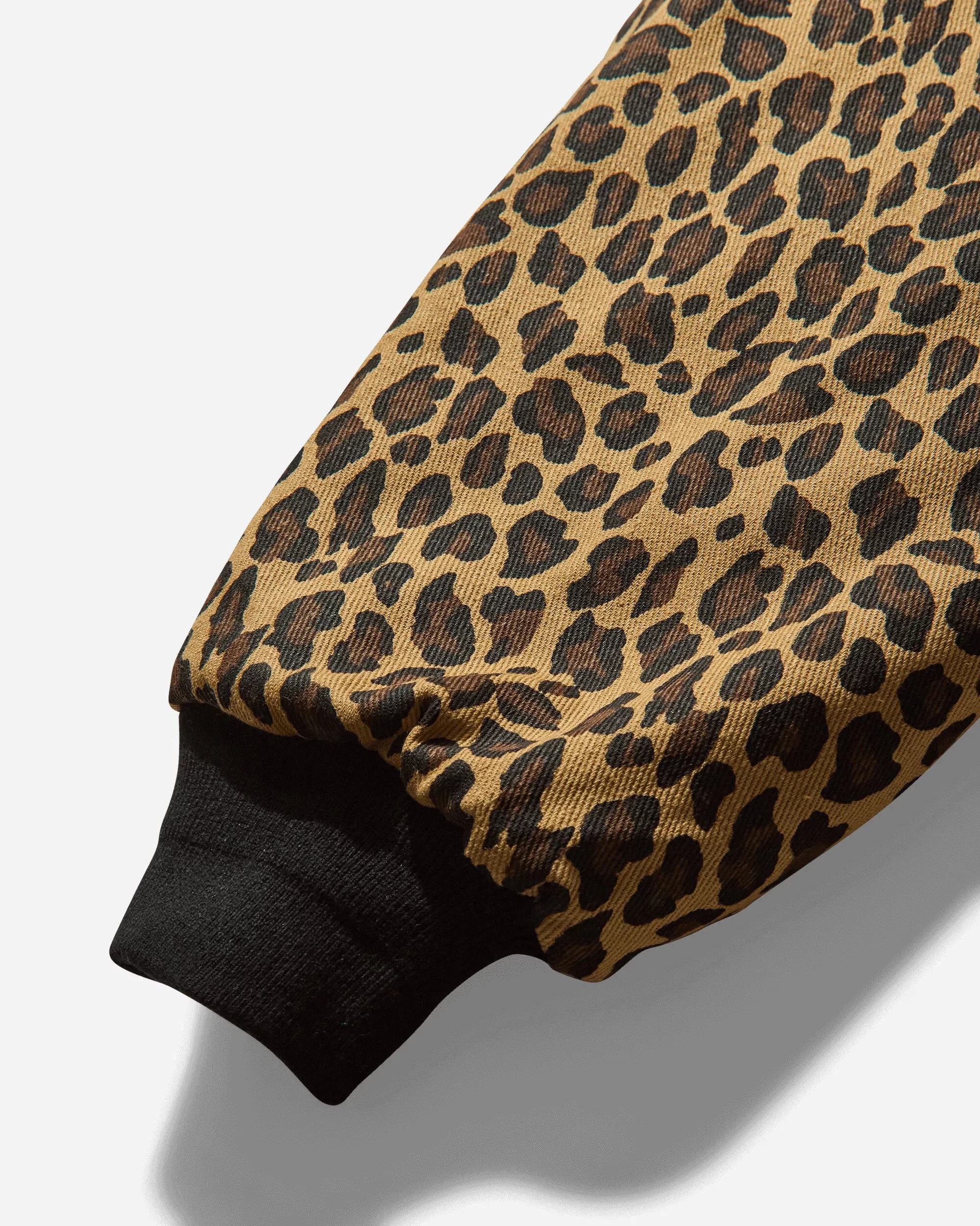 Brain Dead Men's Twill Flight Jacket Leopard