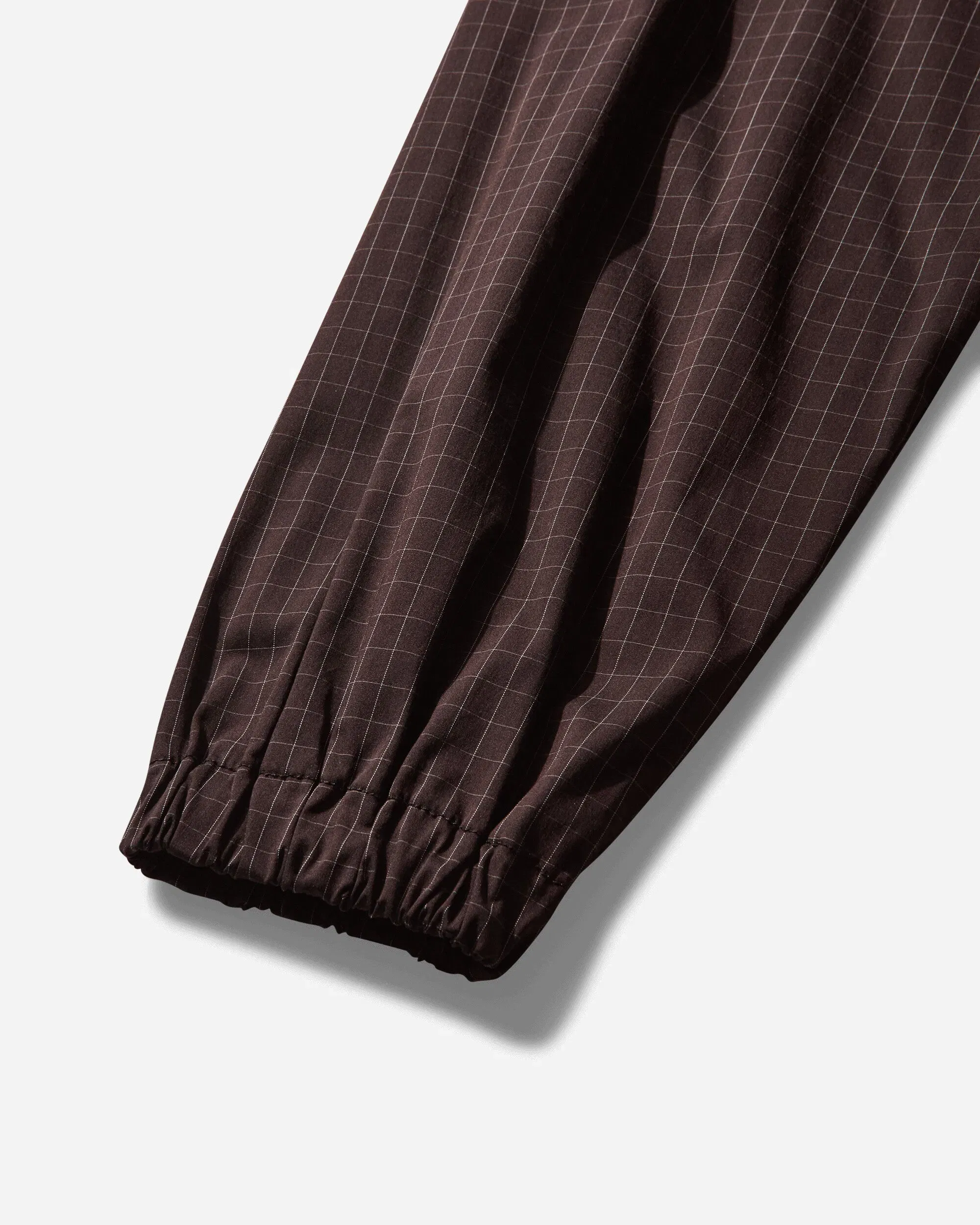 GR10K Men's Bilitis Check Shirt Chocolate Brown