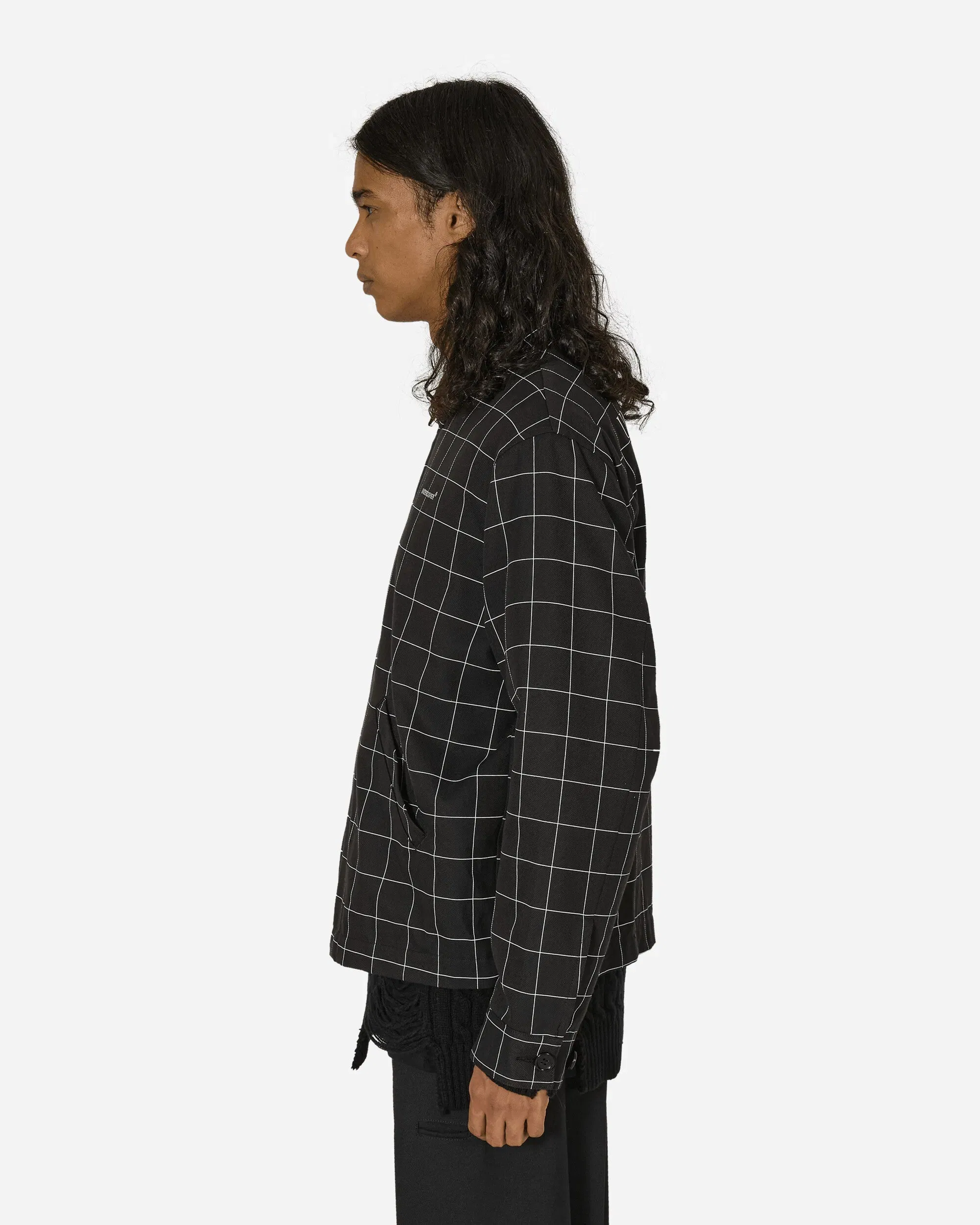 Undercover Grid Jacket Black