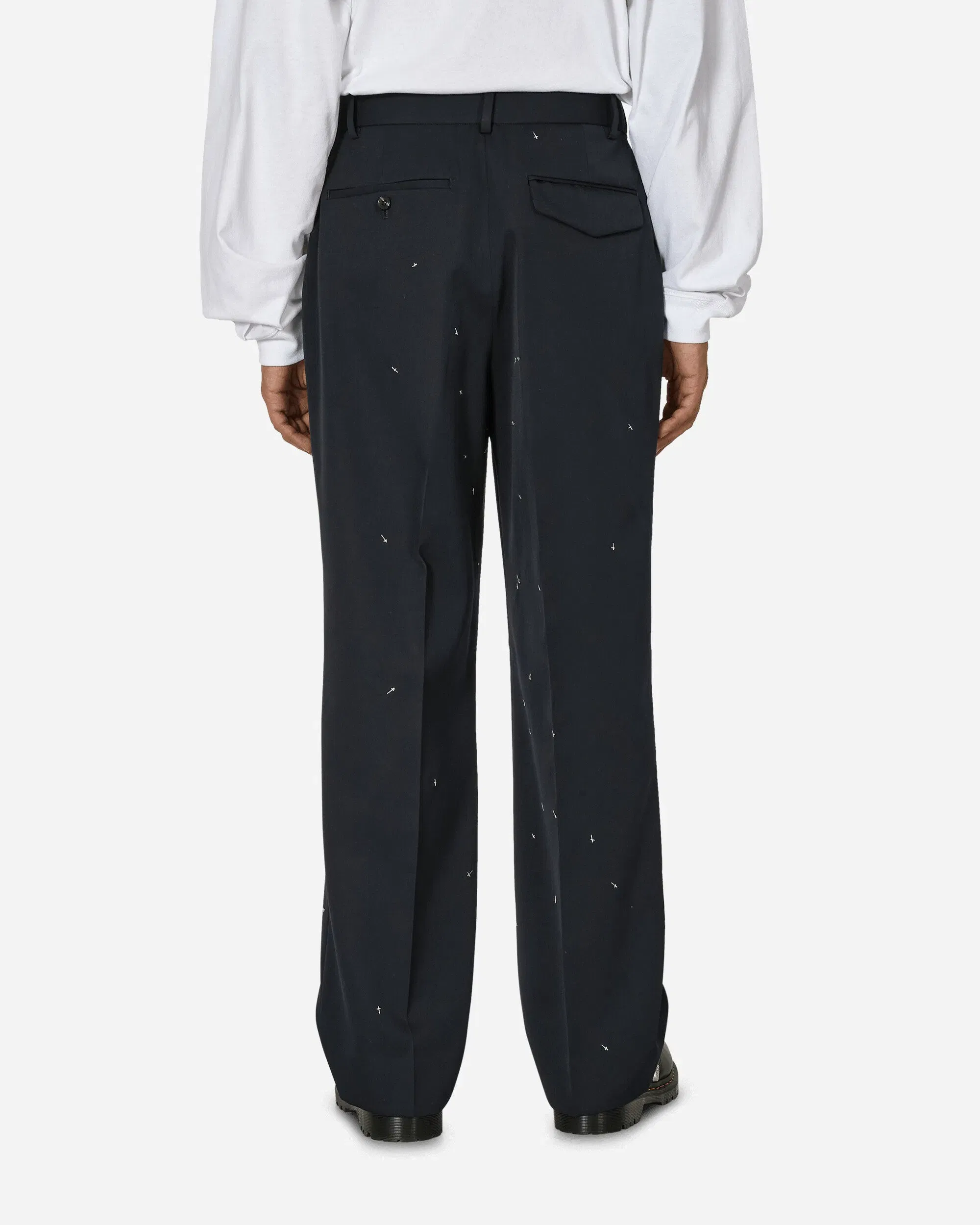Undercover Pleated Pants Dark Navy
