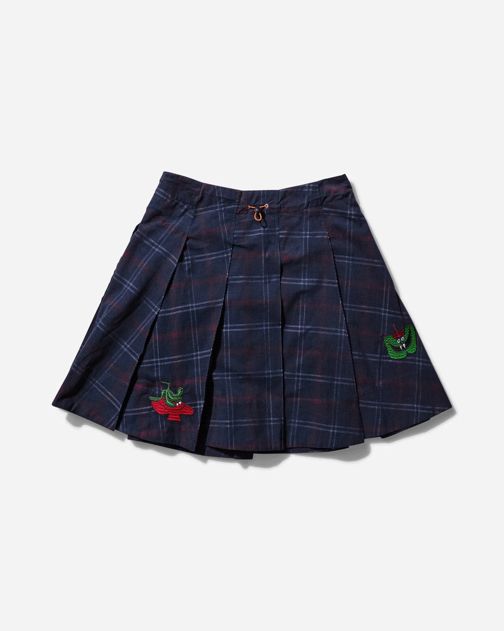 Brain Dead Women's Mesa Pleated Skirt Blue