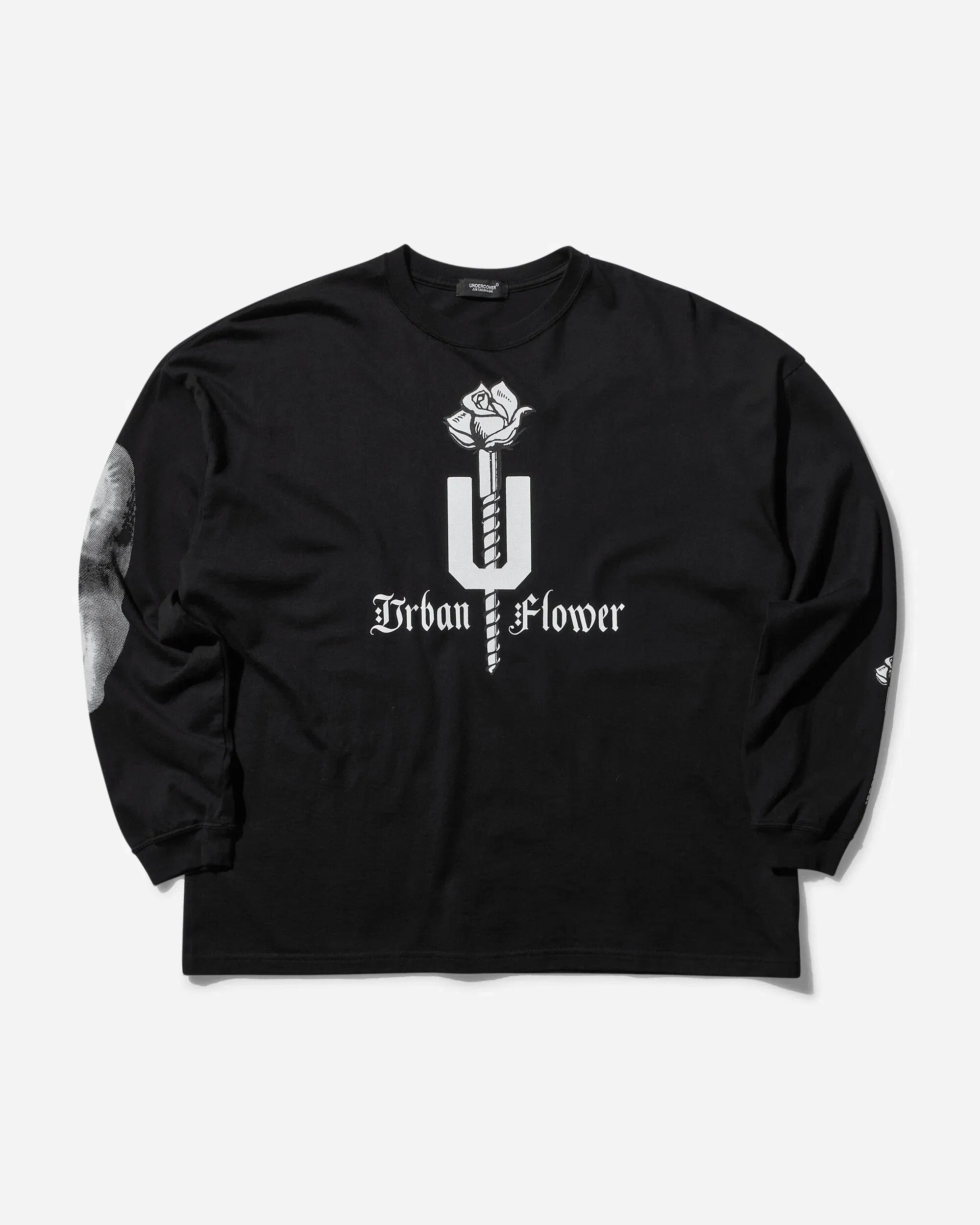 Undercover Women's Urban Flower Longsleeve T-Shirt Black