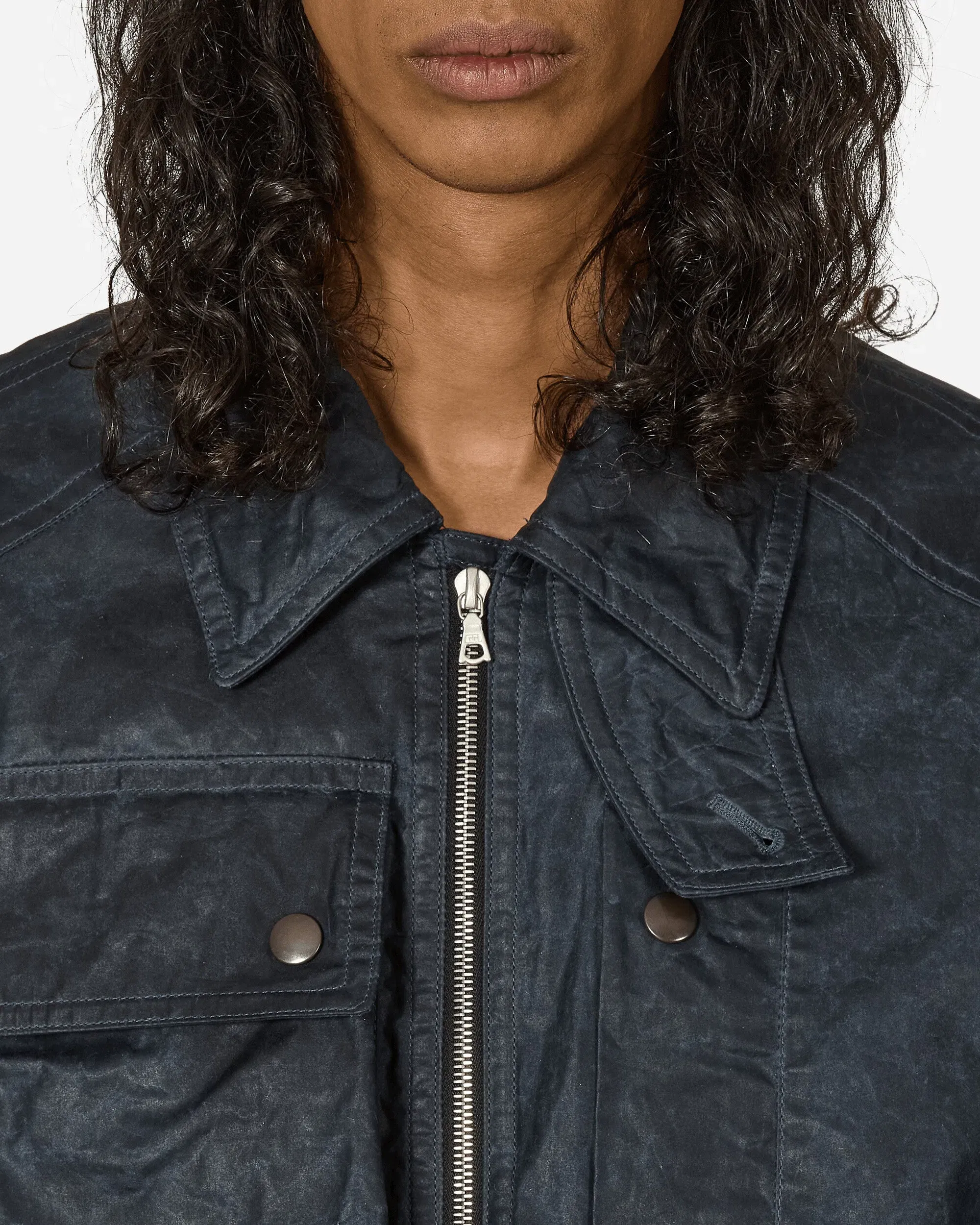 DRIES VAN NOTEN Water Repellent Jacket Navy