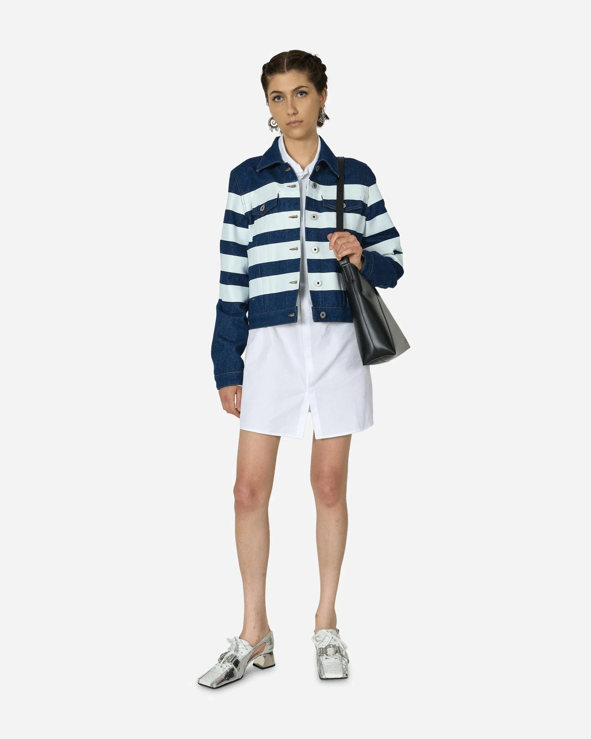 Jean Paul Gaultier Marinière Denim Jacket Indigo
