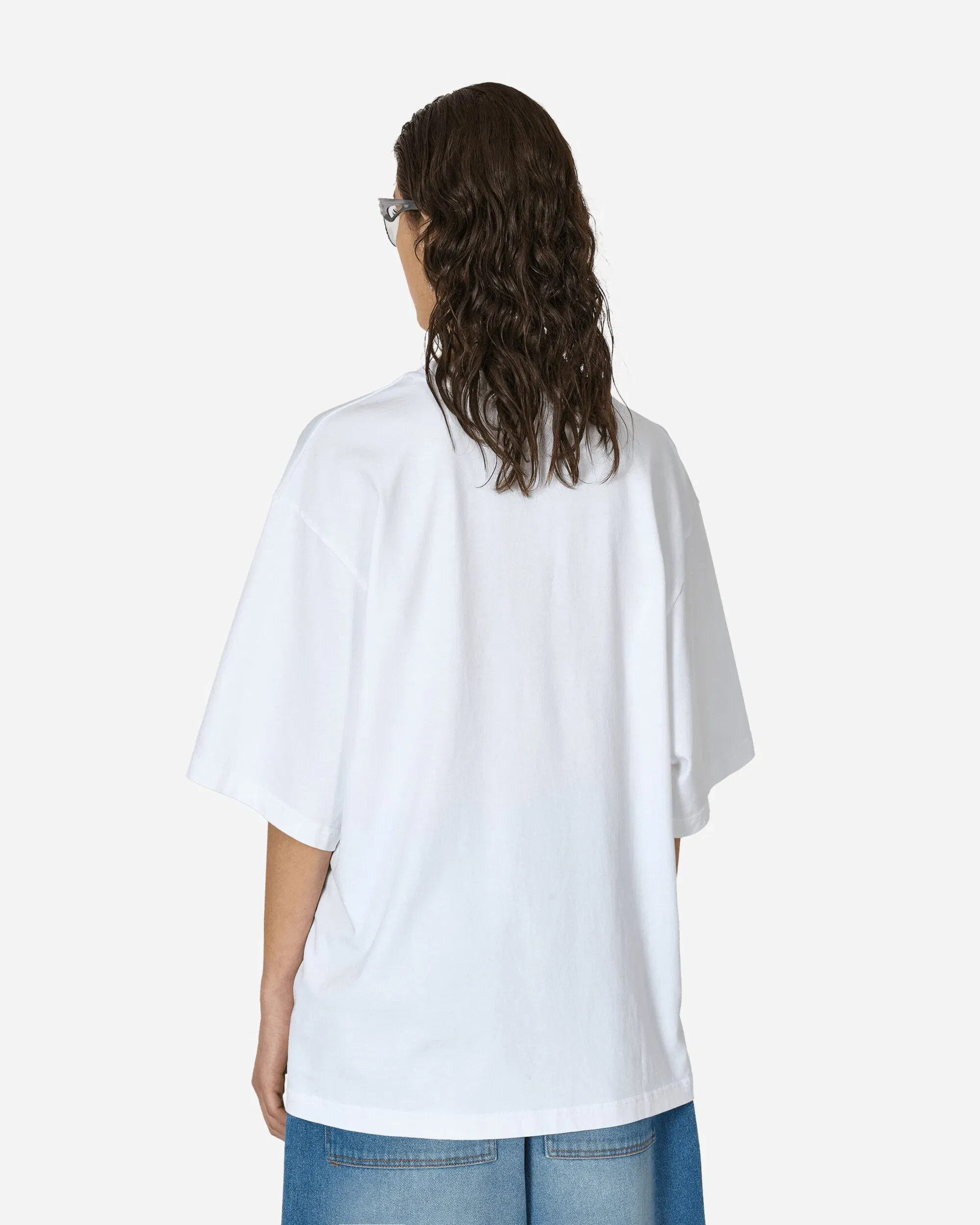 Abra Chic Oversized T-Shirt White