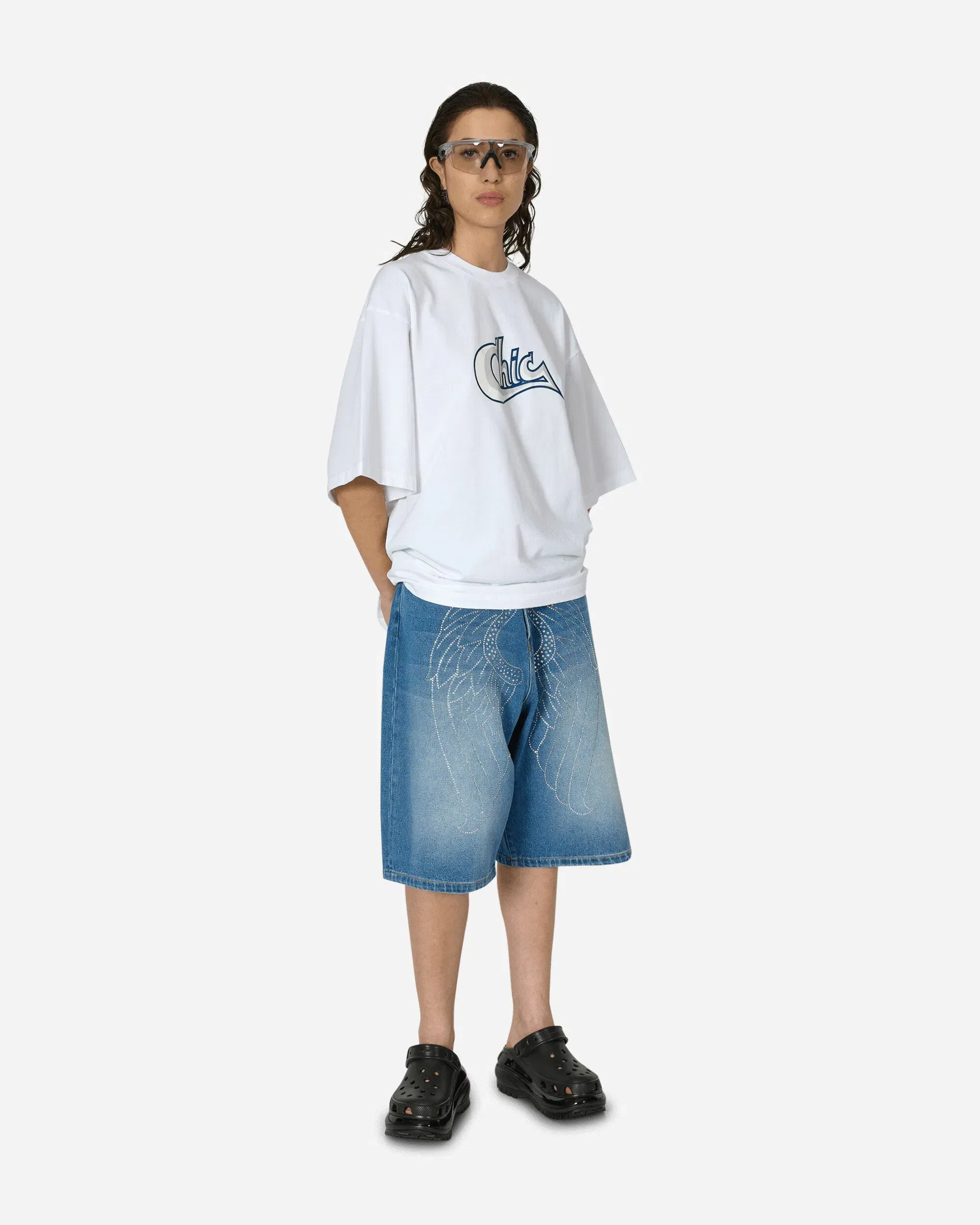 Abra Chic Oversized T-Shirt White