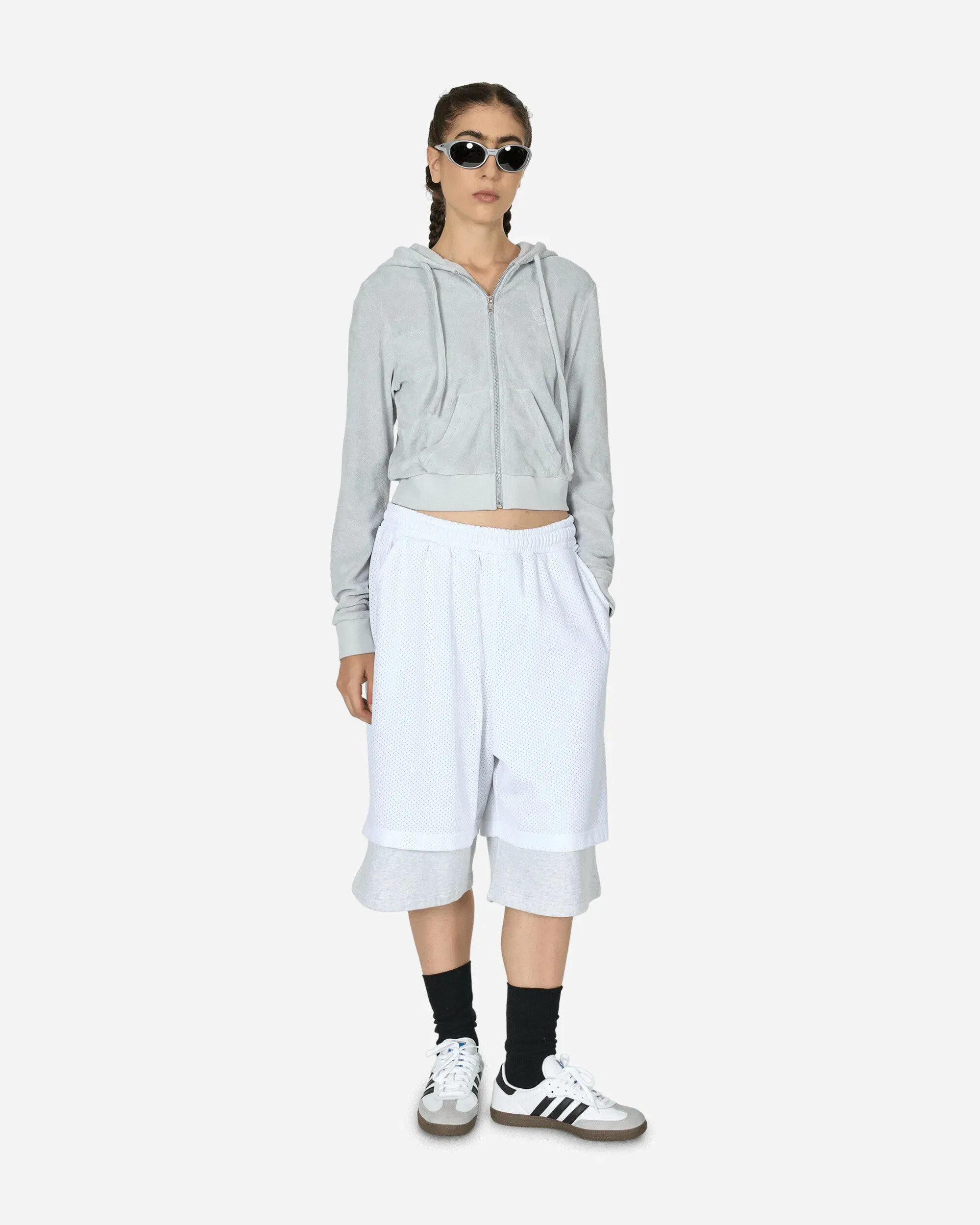 Abra Towel Mini Jacket Grey