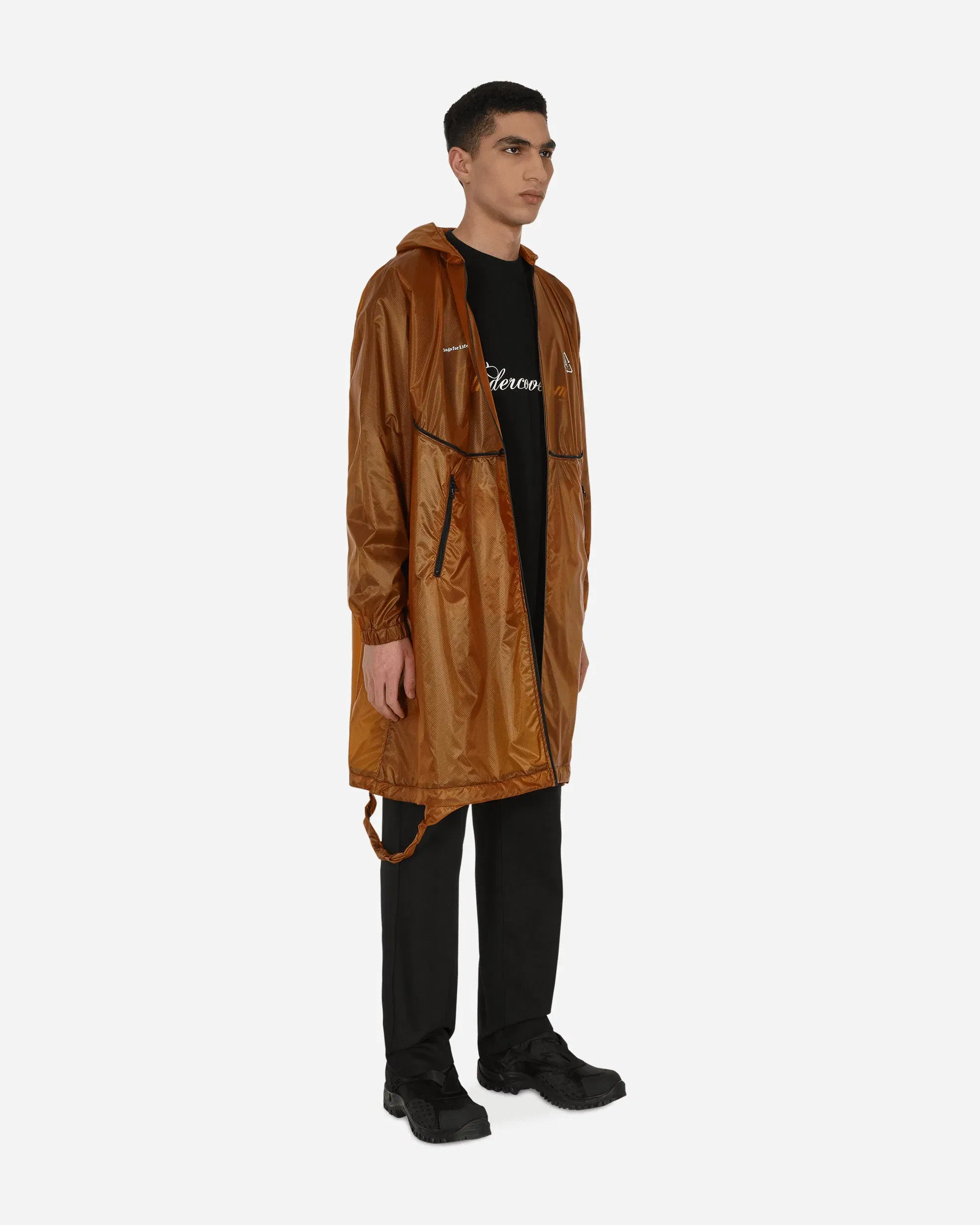 Undercover Packable Parka Jacket Brown