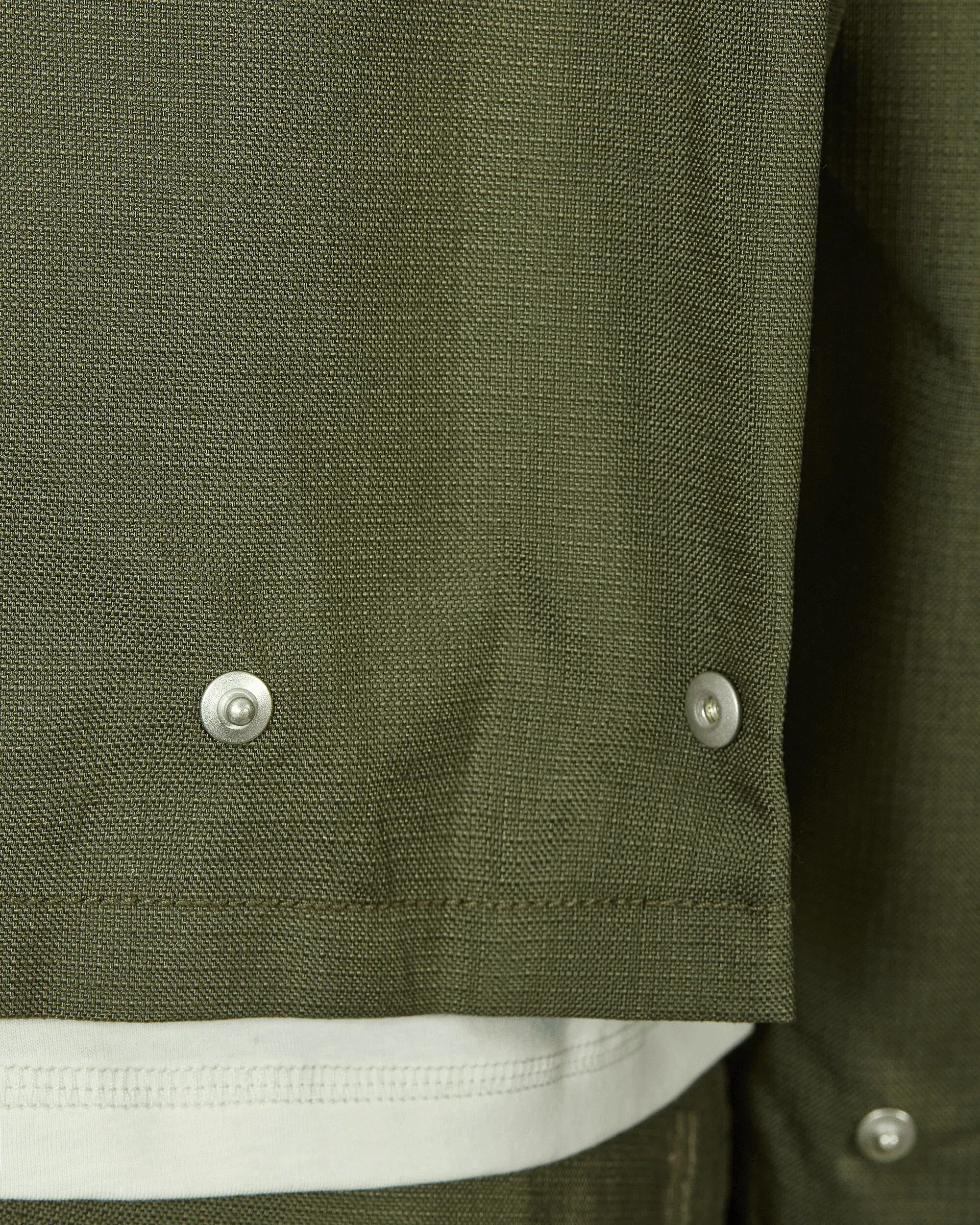 AFFXWRKS Pleat Bomber Jacket Green