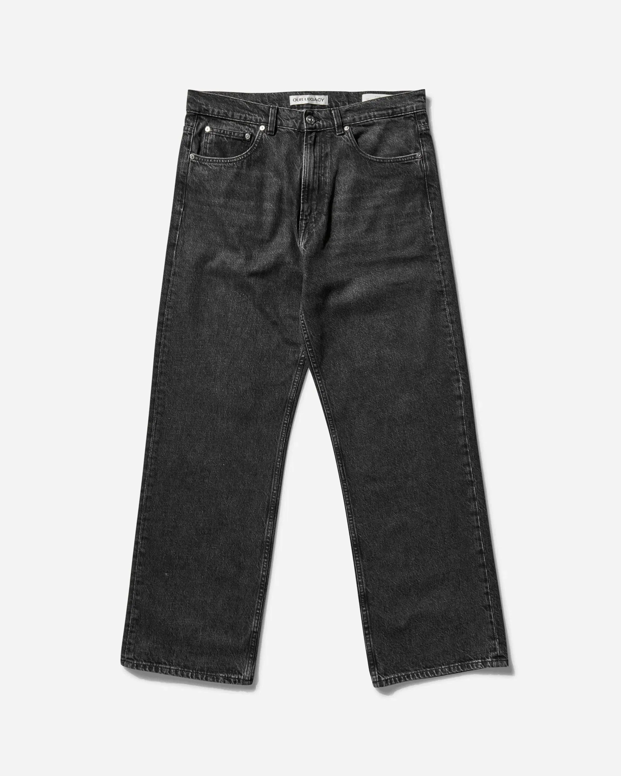 OUR LEGACY Men's Third Cut Jeans Supergrey Wash