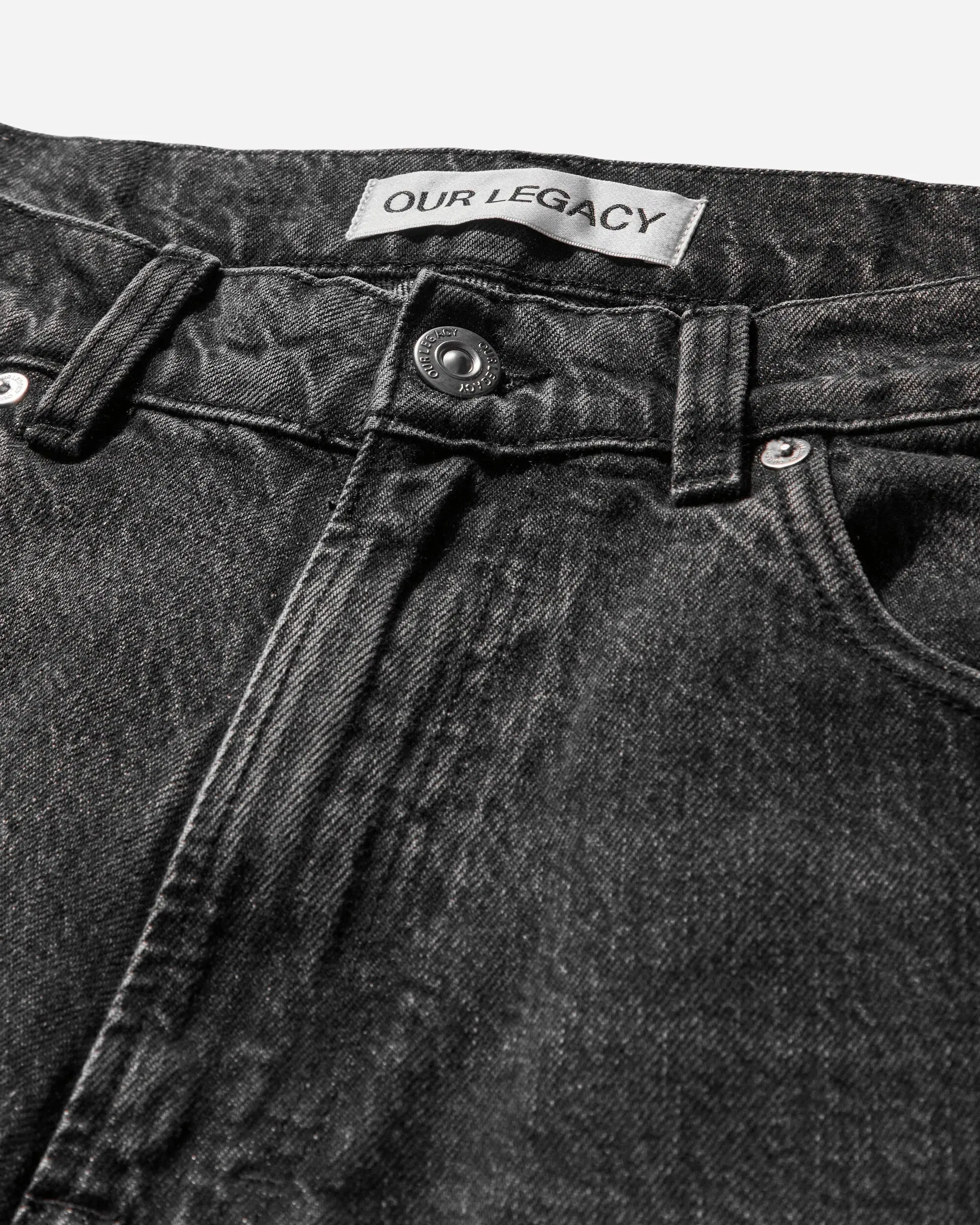 OUR LEGACY Men's Third Cut Jeans Supergrey Wash