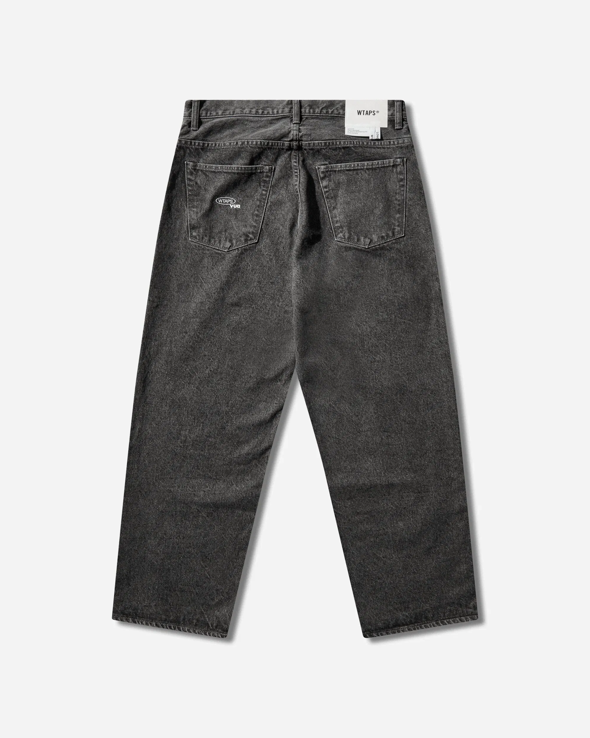WTAPS Men's Blues Straight Pants Black