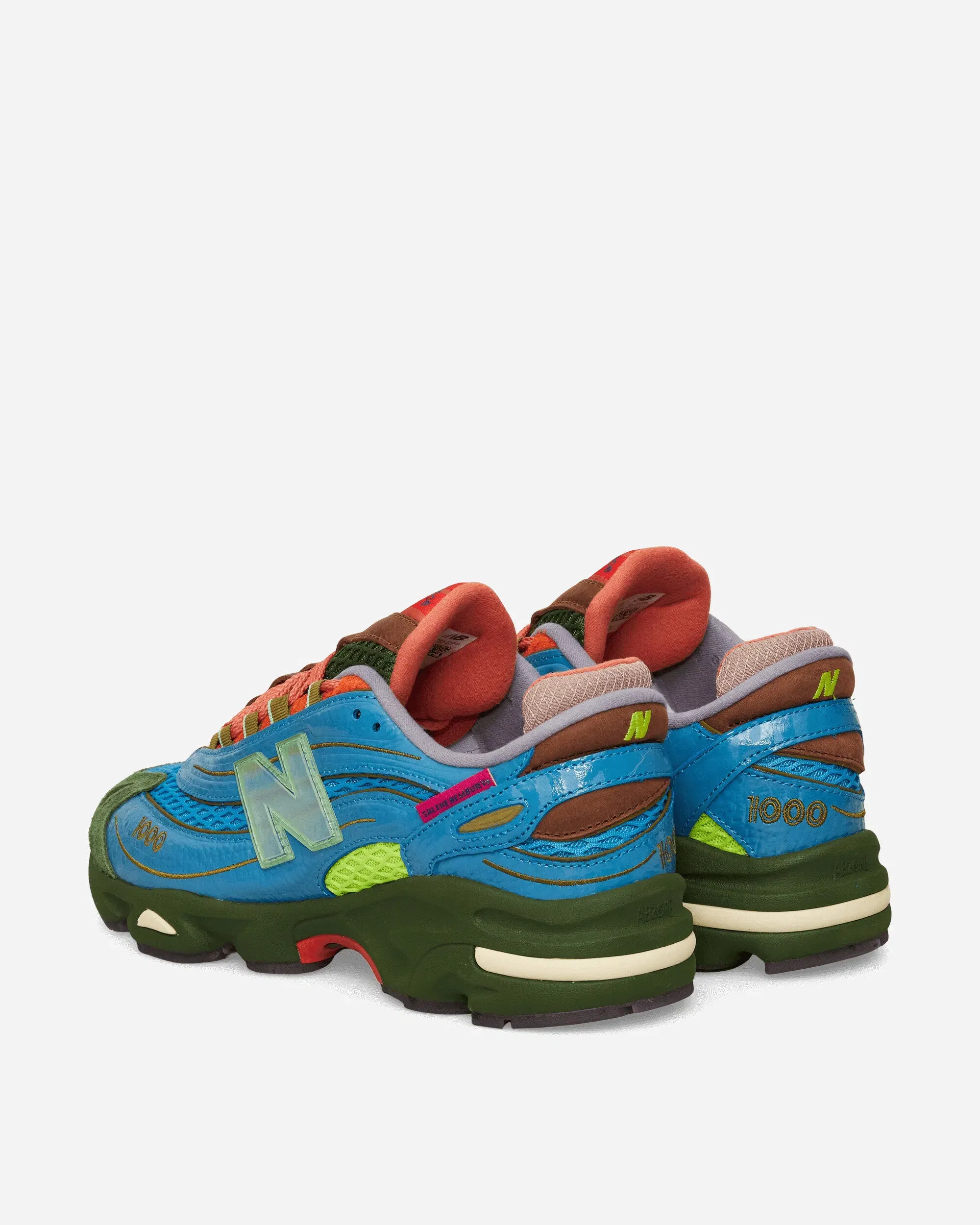 New Balance Salehe Bembury 1000 Sneakers Blue / Lime / Red