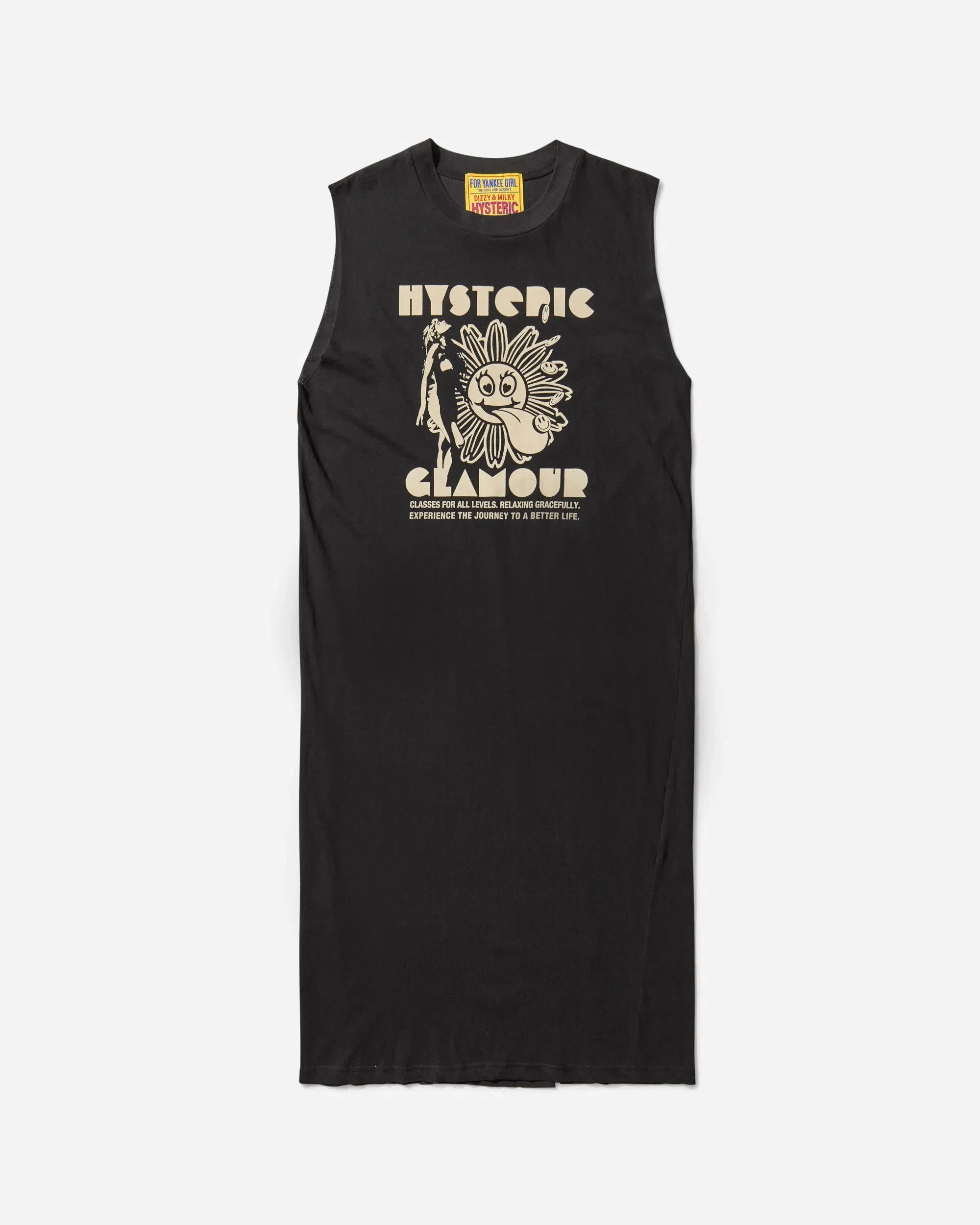Hysteric Glamour Women's Flower Trippin Dress Black