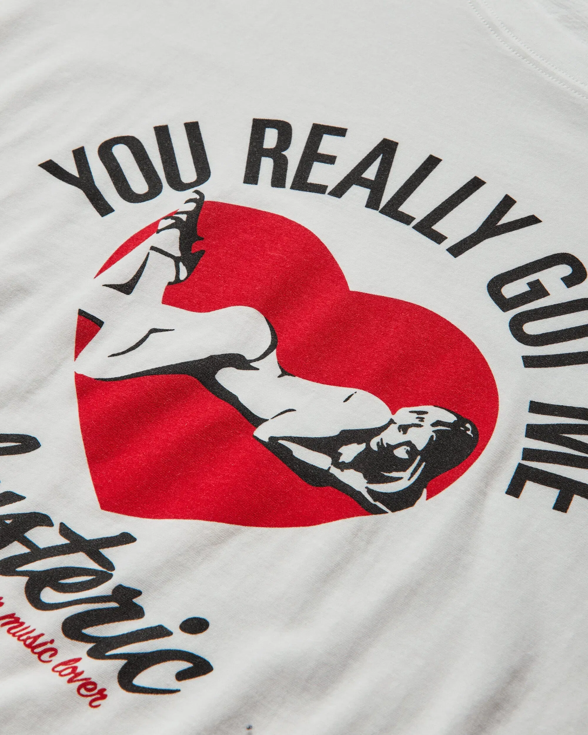 Hysteric Glamour Women's Music Lover T-Shirt White