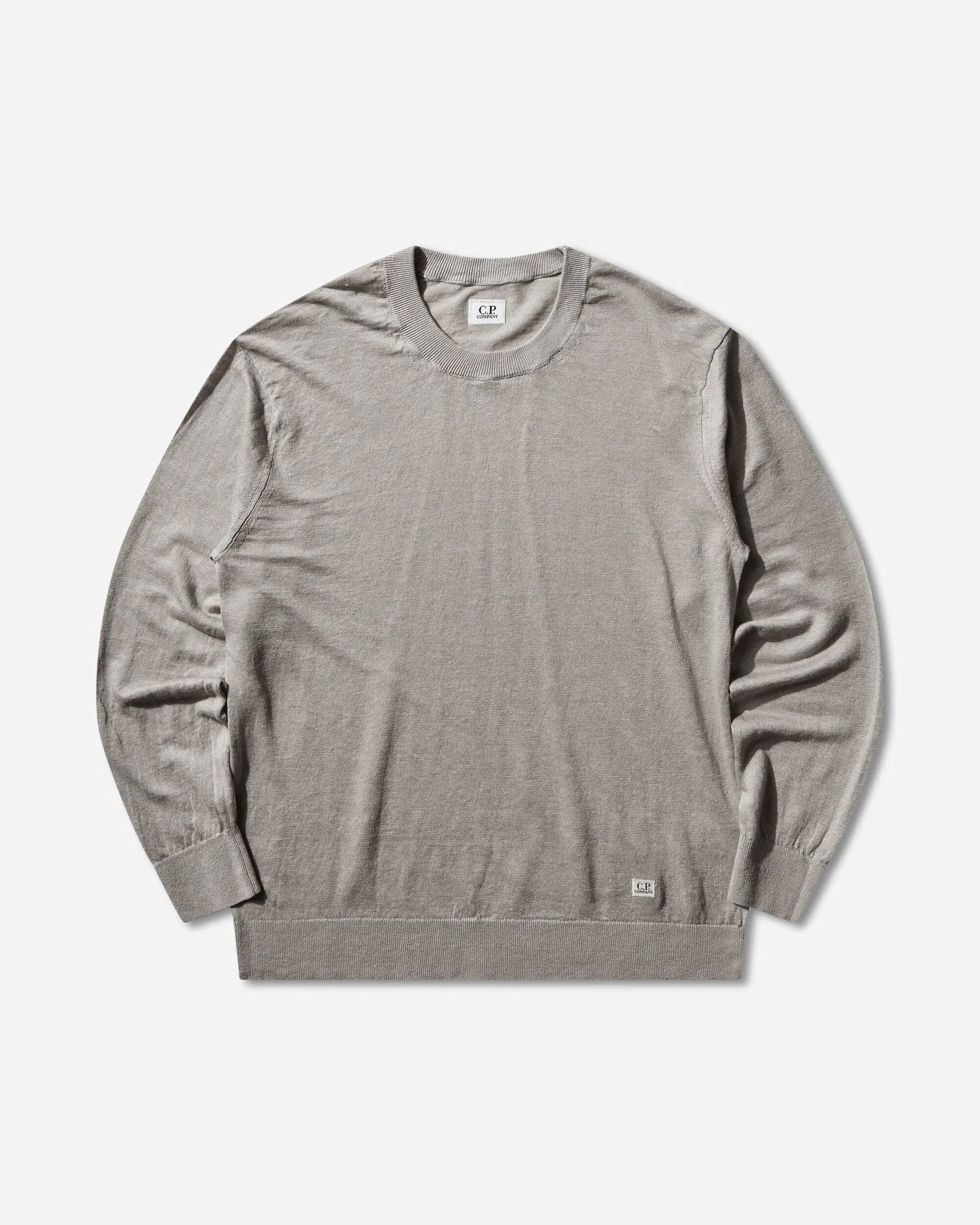 C.P. Company Men's Flax Crewneck Sweater Dove