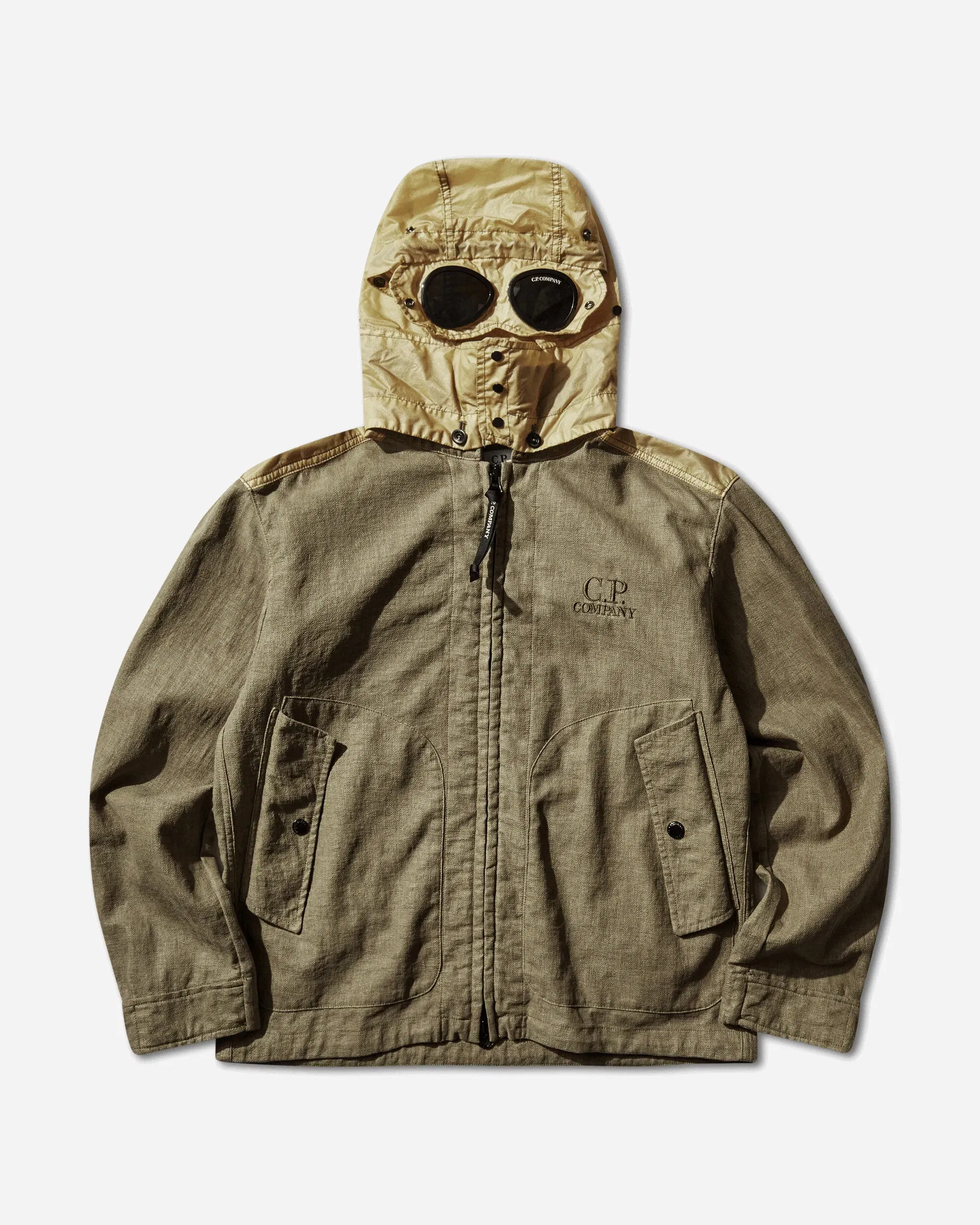 C.P. Company Men's Rafia-R Medium Jacket Dried Herb