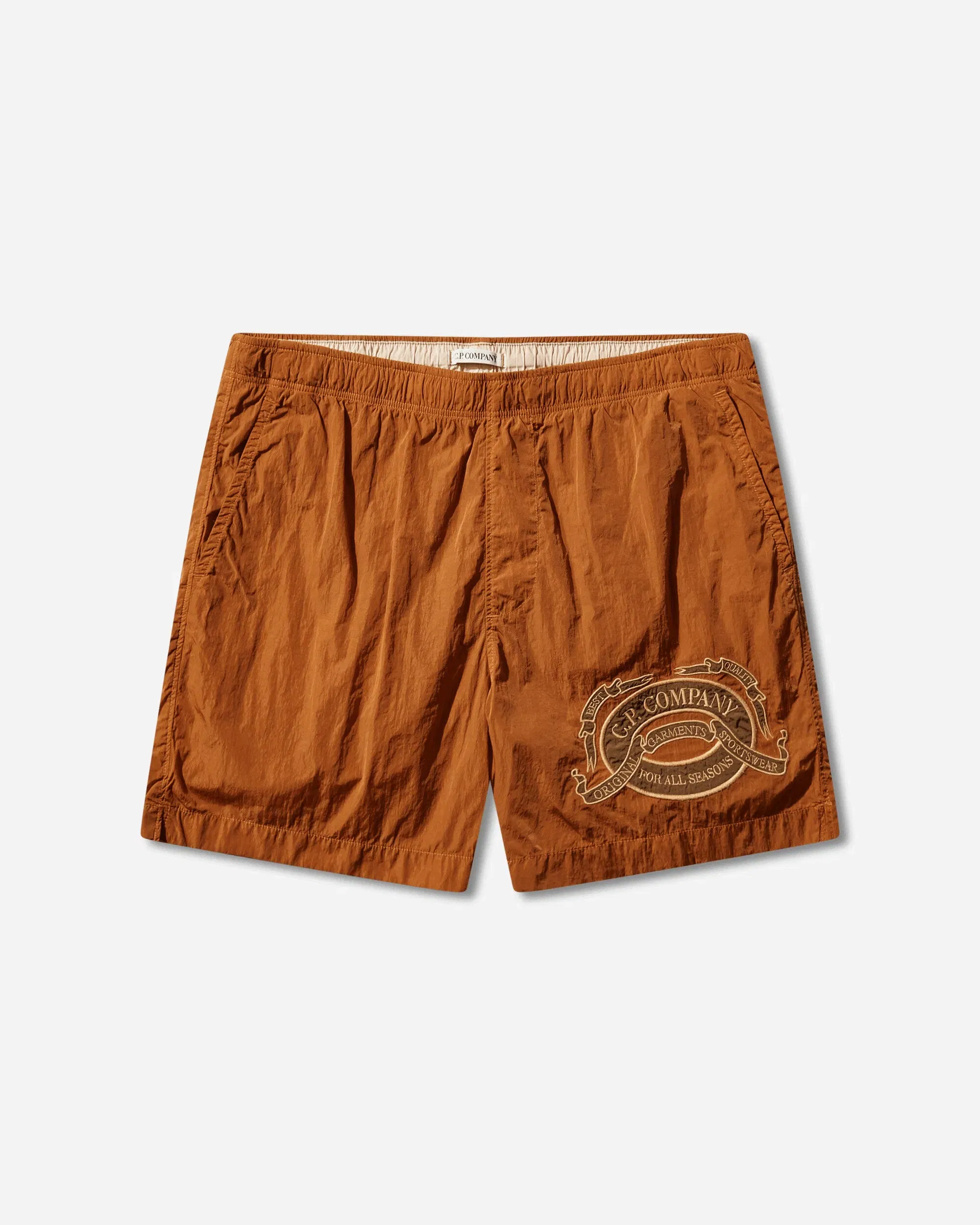 C.P. Company Men's Chrome-R Swim Shorts Desert Sun