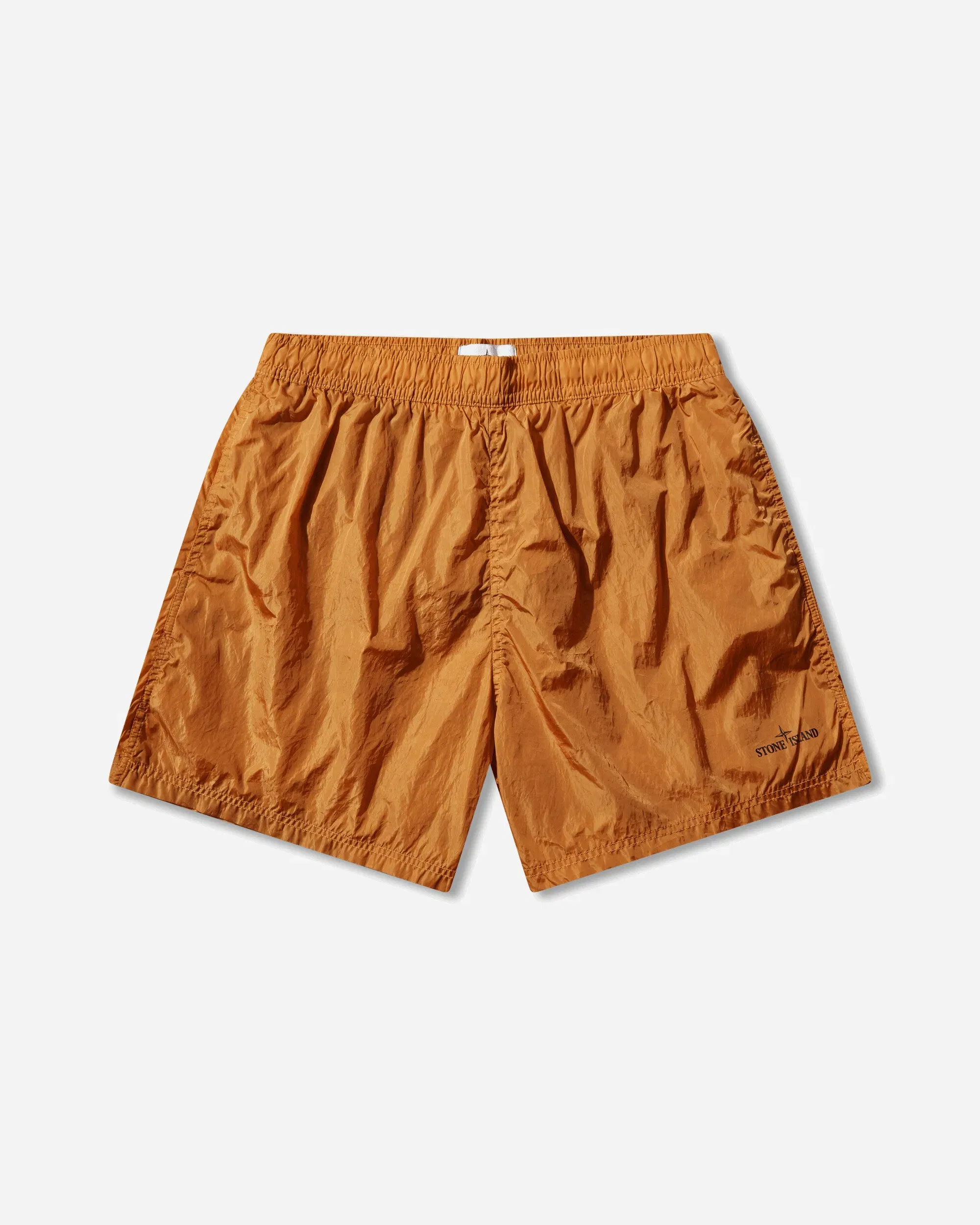 Stone Island Men's Nylon Metal Swim Shorts Orange