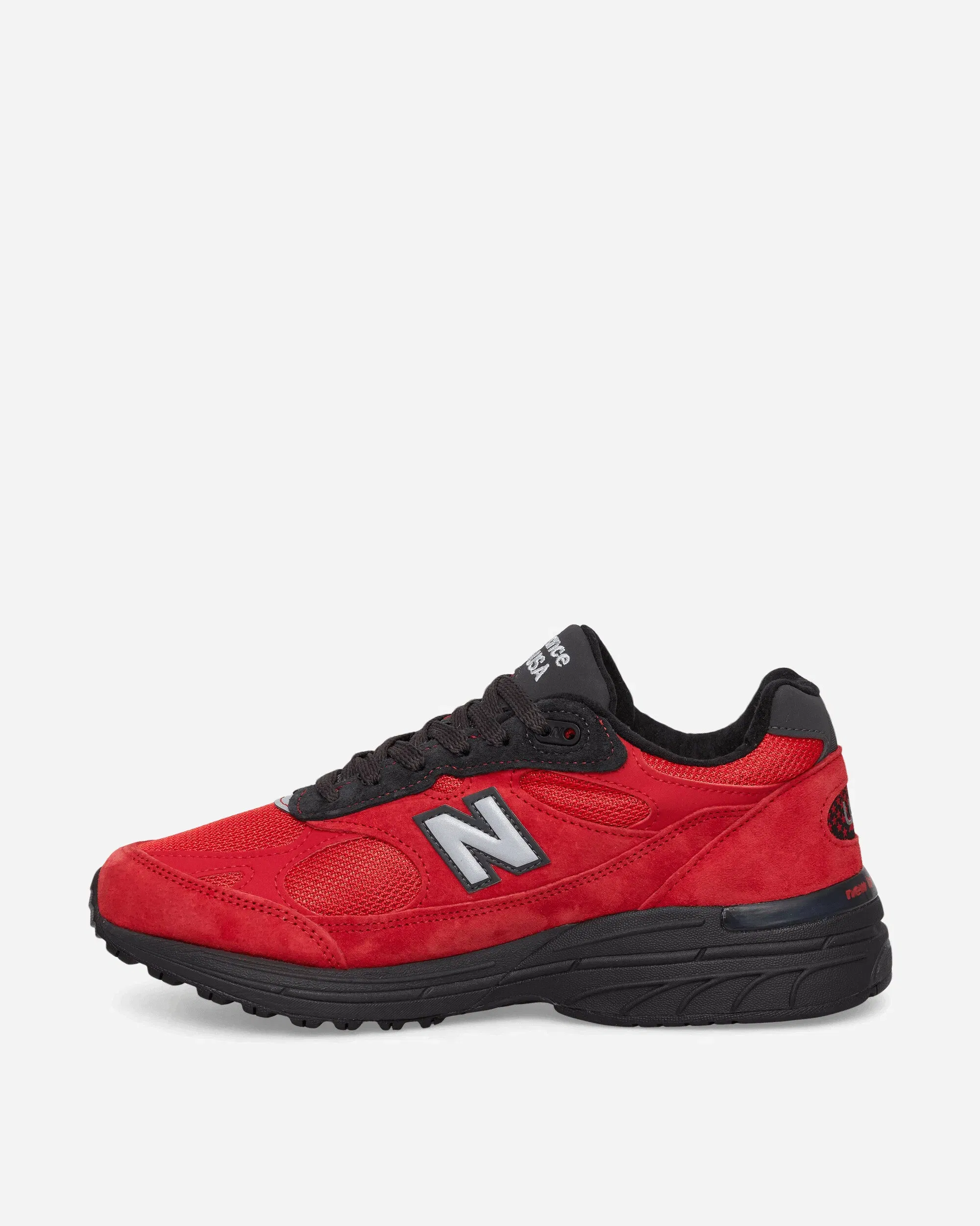 New Balance Made in USA 993 Sneakers Team Red / True Red / Black Cement
