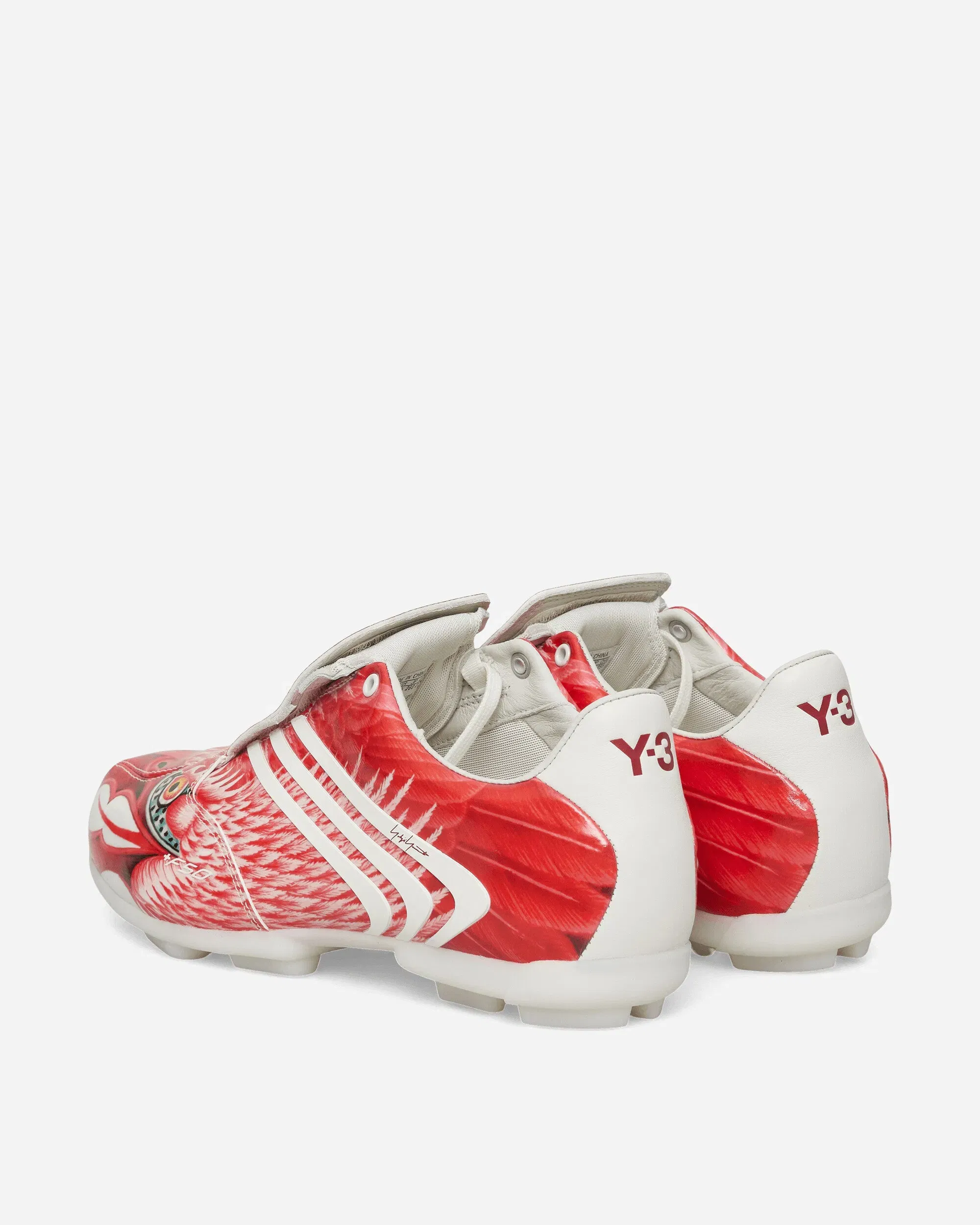 Y-3 F50 Tunit Beast Sneakers Off White / Red