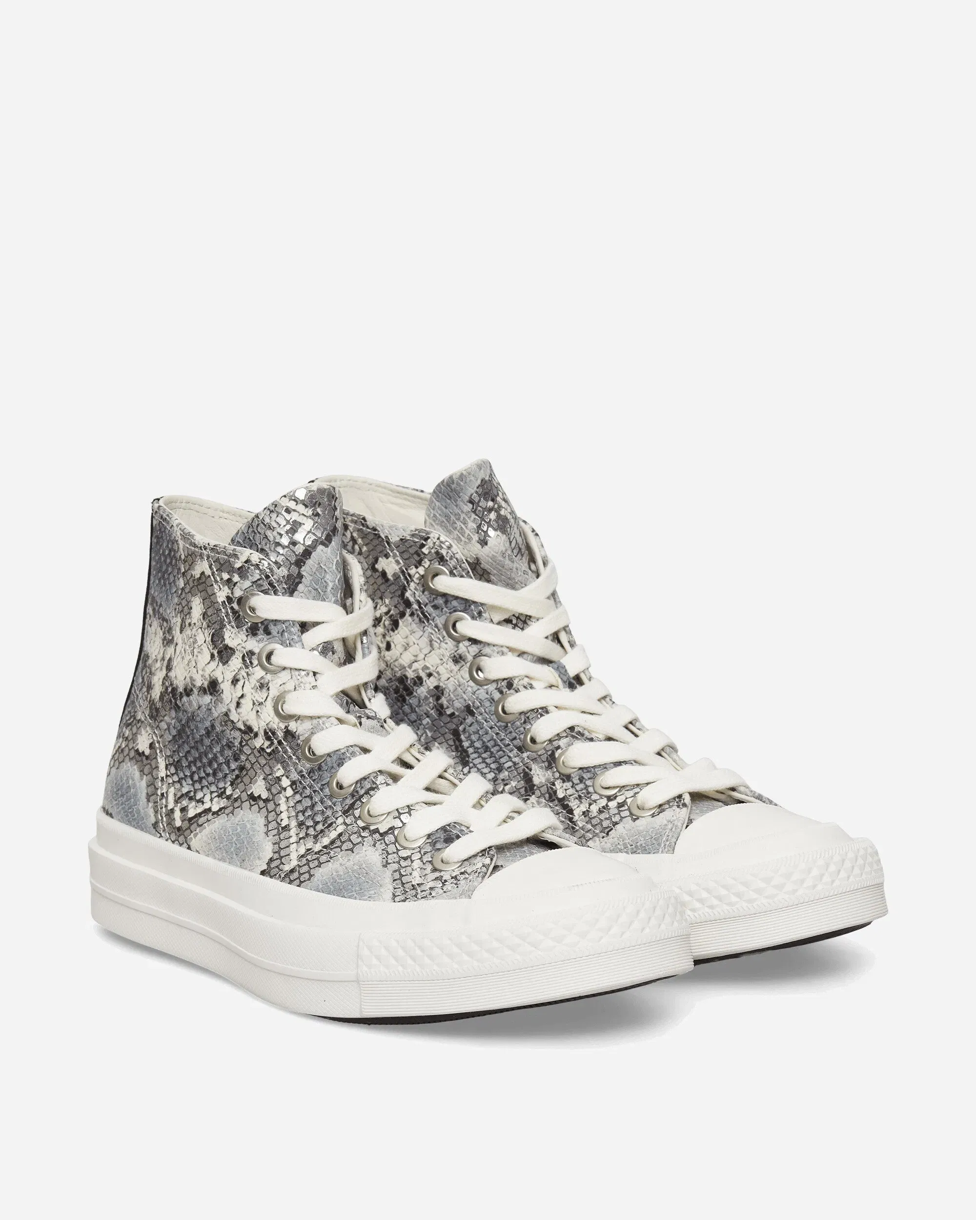 Converse Chuck Taylor All Star First String Sneakers Silver