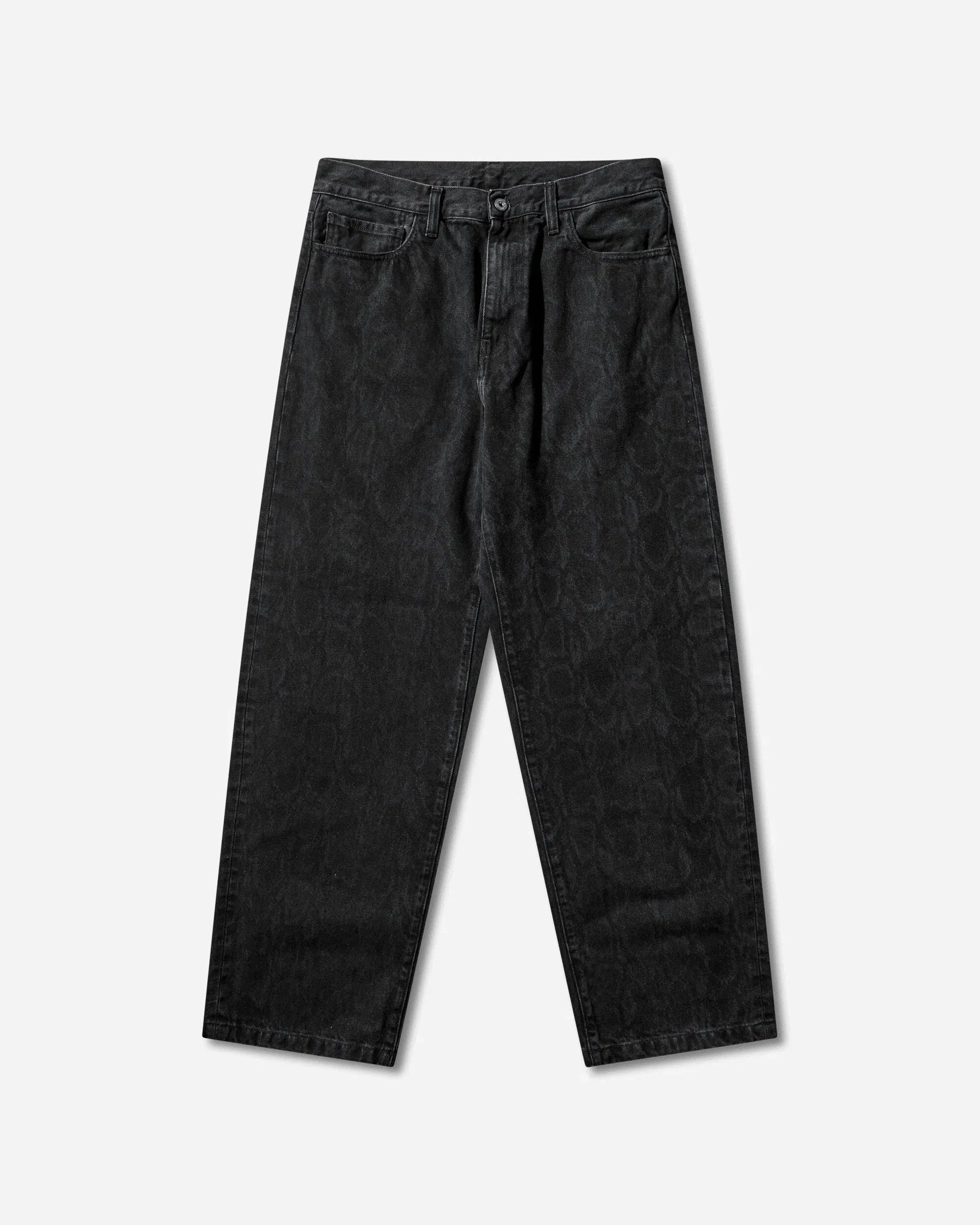 Carhartt WIP Men's Snake Landon Pants Snake Camo Black (Heavy Stone Wash)
