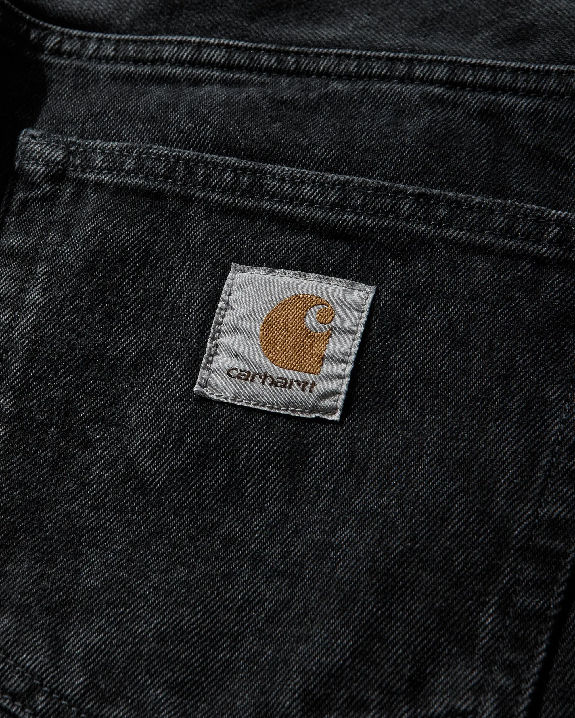 Carhartt WIP Men's Snake Landon Pants Snake Camo Black (Heavy Stone Wash)
