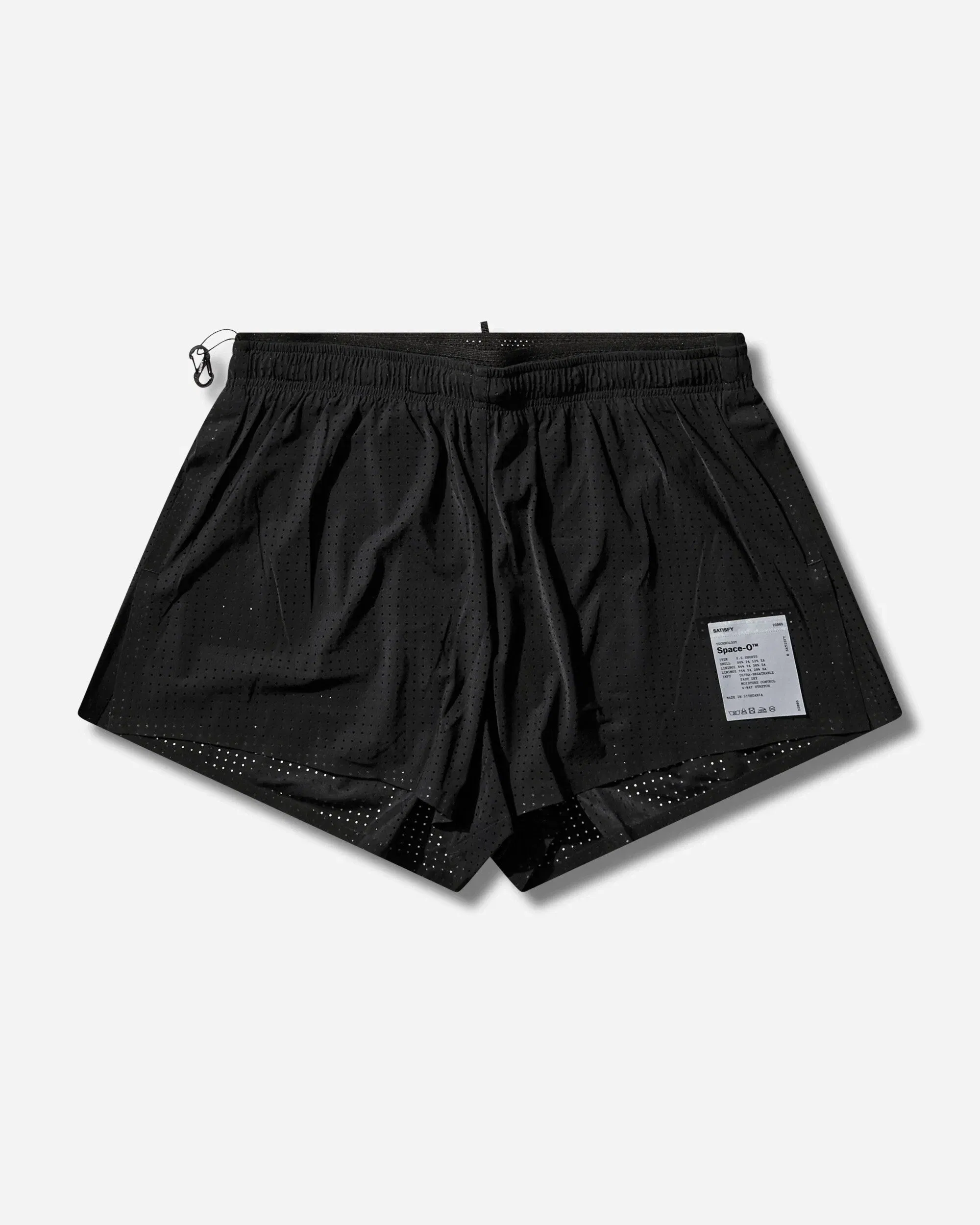 Satisfy Women's Space‑O 2.5" Shorts Black