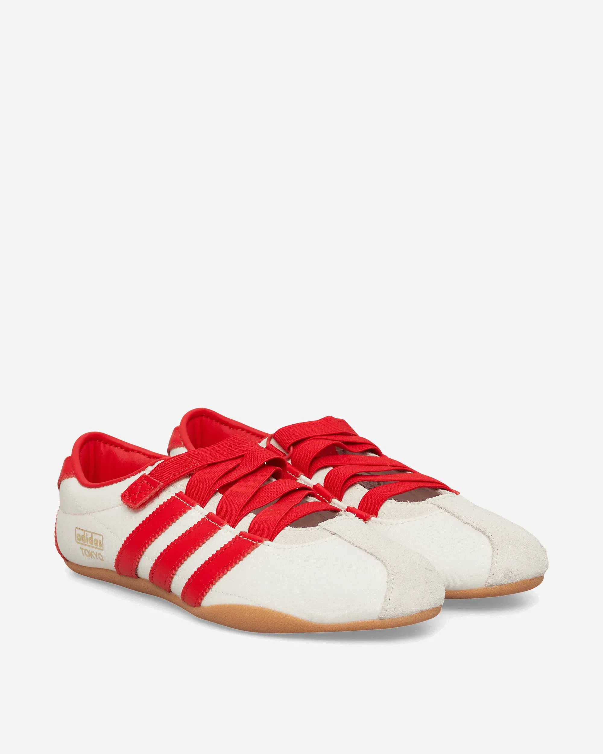 adidas Women's Tokyo MJ Sneakers Cream White / Red