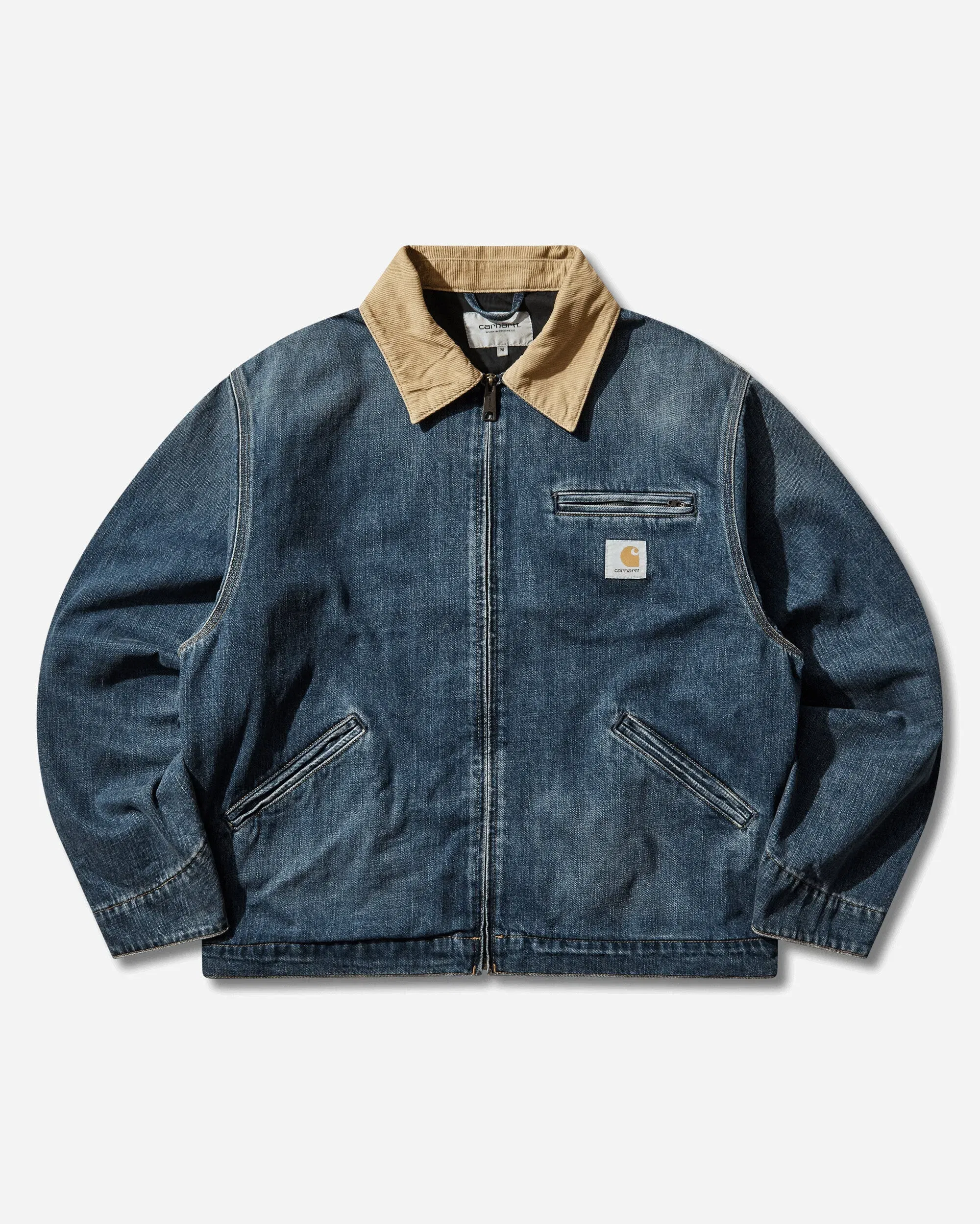 Carhartt WIP Men's OG Detroit Jacket Blue / Dusty H Brown