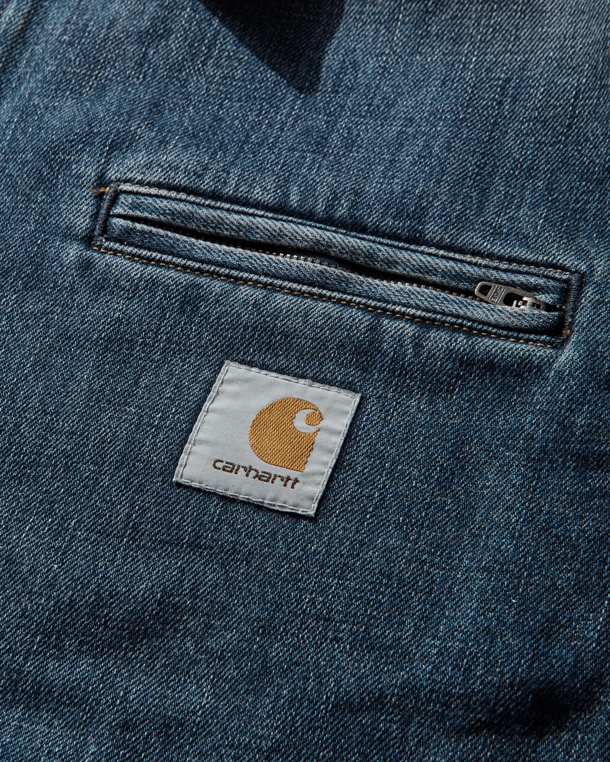 Carhartt WIP Men's OG Detroit Jacket Blue / Dusty H Brown