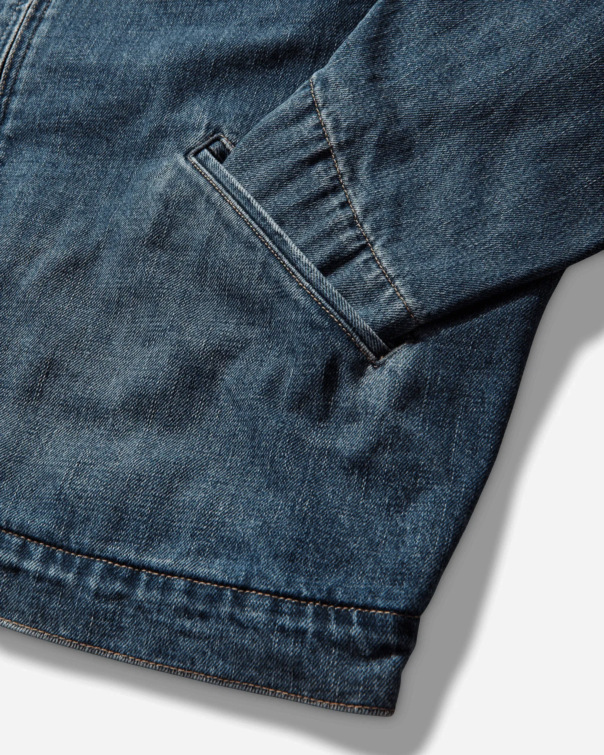 Carhartt WIP Men's OG Detroit Jacket Blue / Dusty H Brown