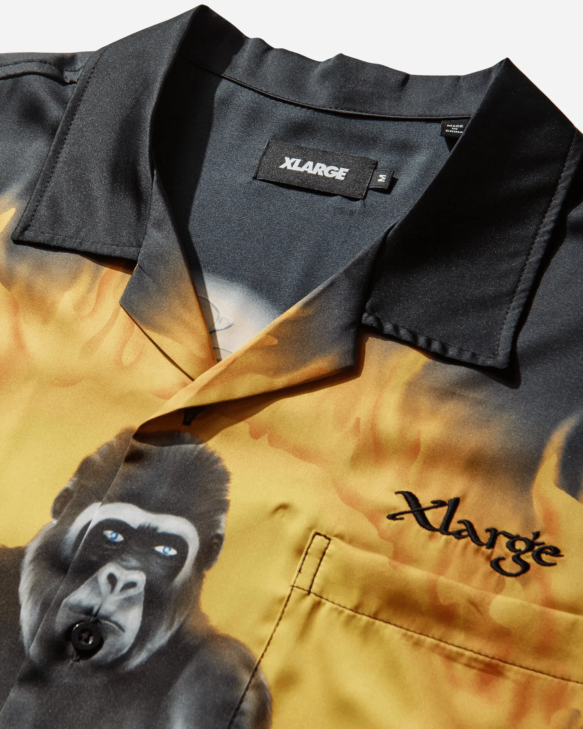 XLarge Men's Camp Shirt Multicolor