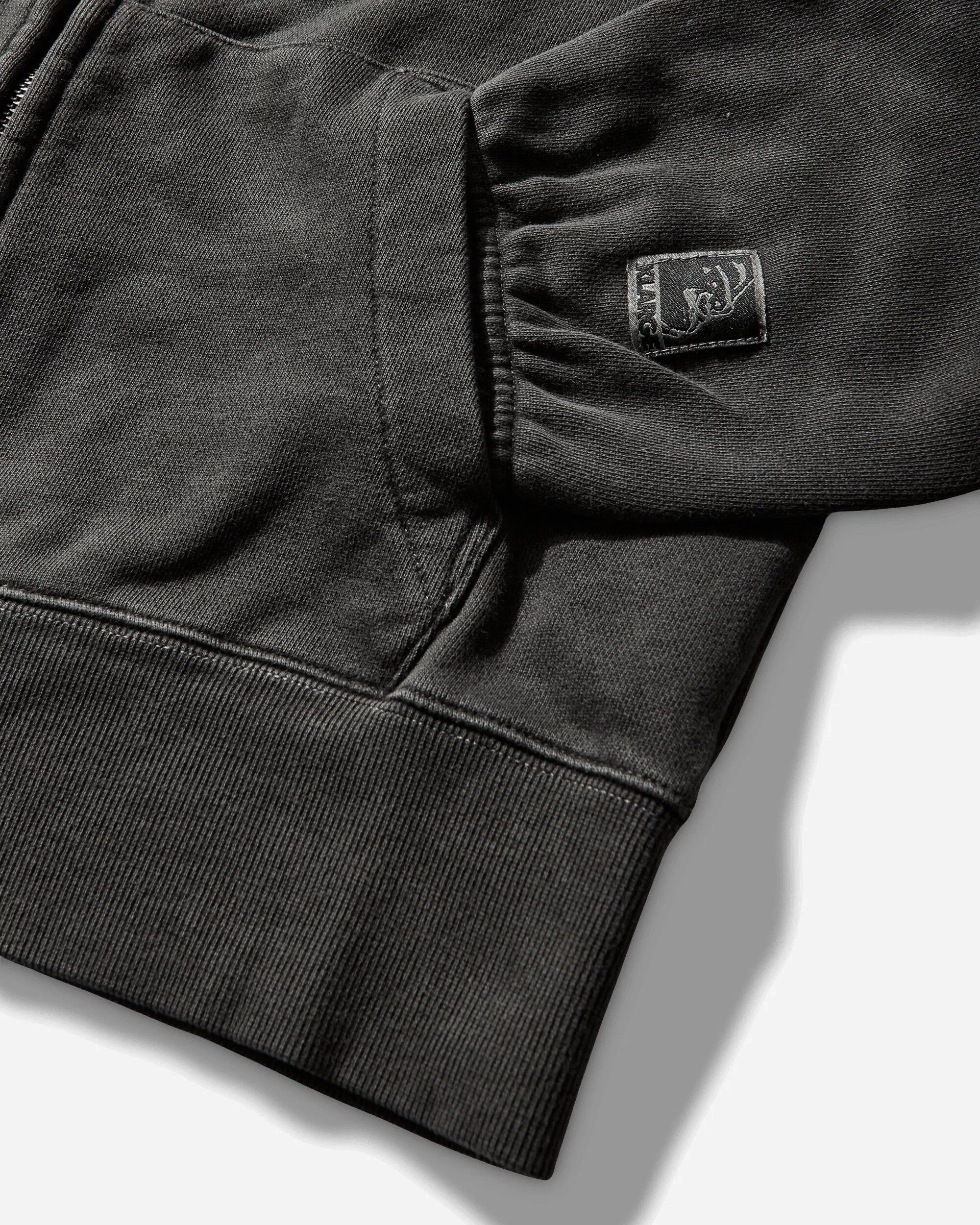 XLarge Men's World's Largest Brand Slim Zip Hoodie Black