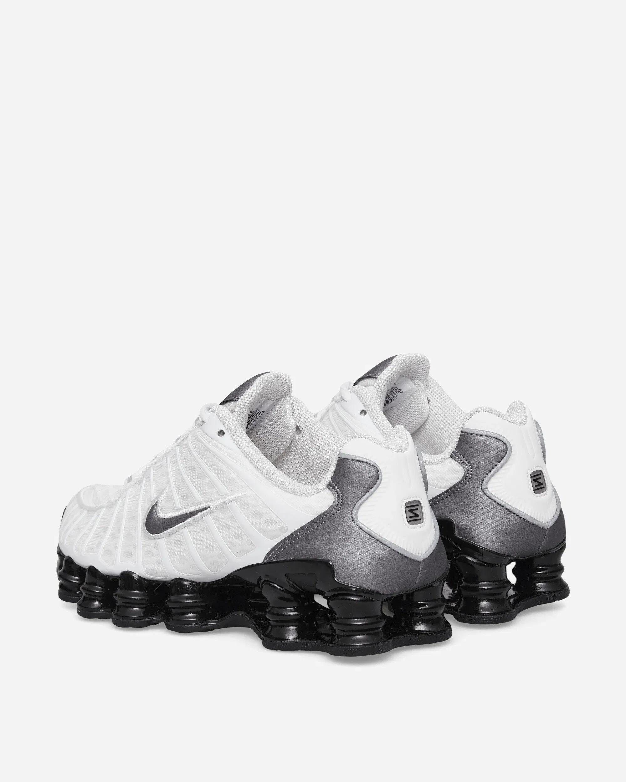 Nike Shox TL Sneakers White / Black / Cool Grey / Metallic Cool Grey