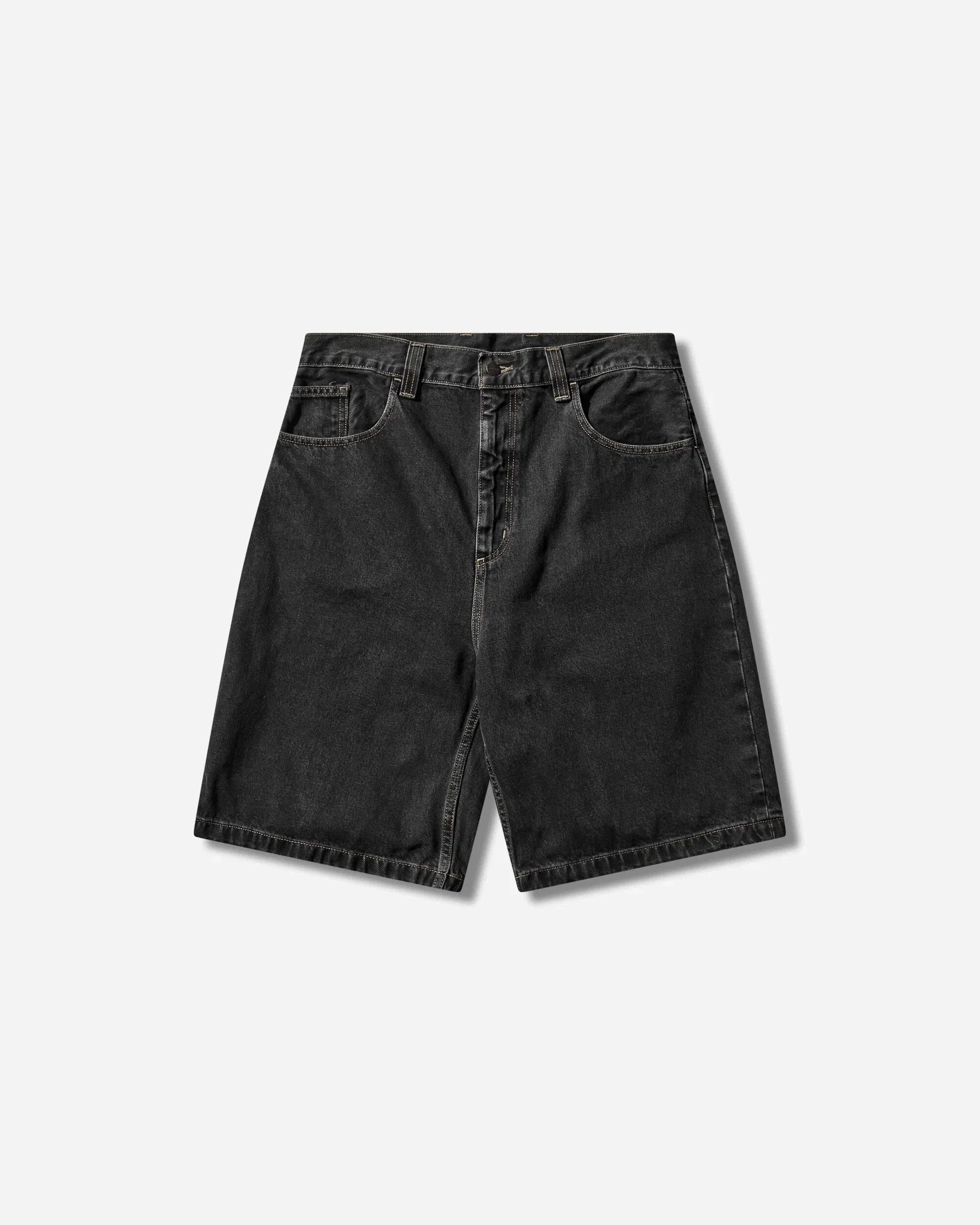 Carhartt WIP Men's Brandon Shorts Black (Stone Washed)