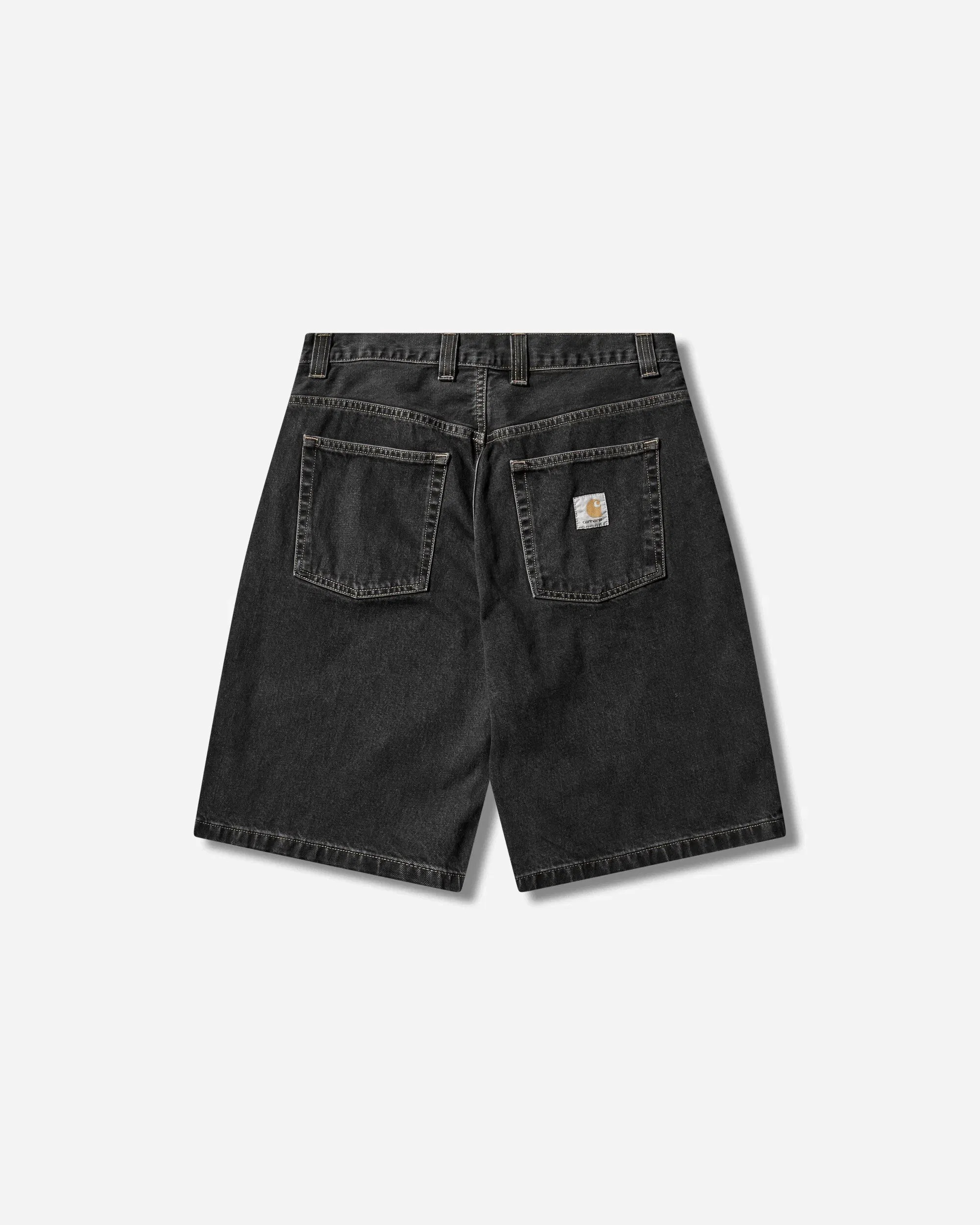 Carhartt WIP Men's Brandon Shorts Black (Stone Washed)